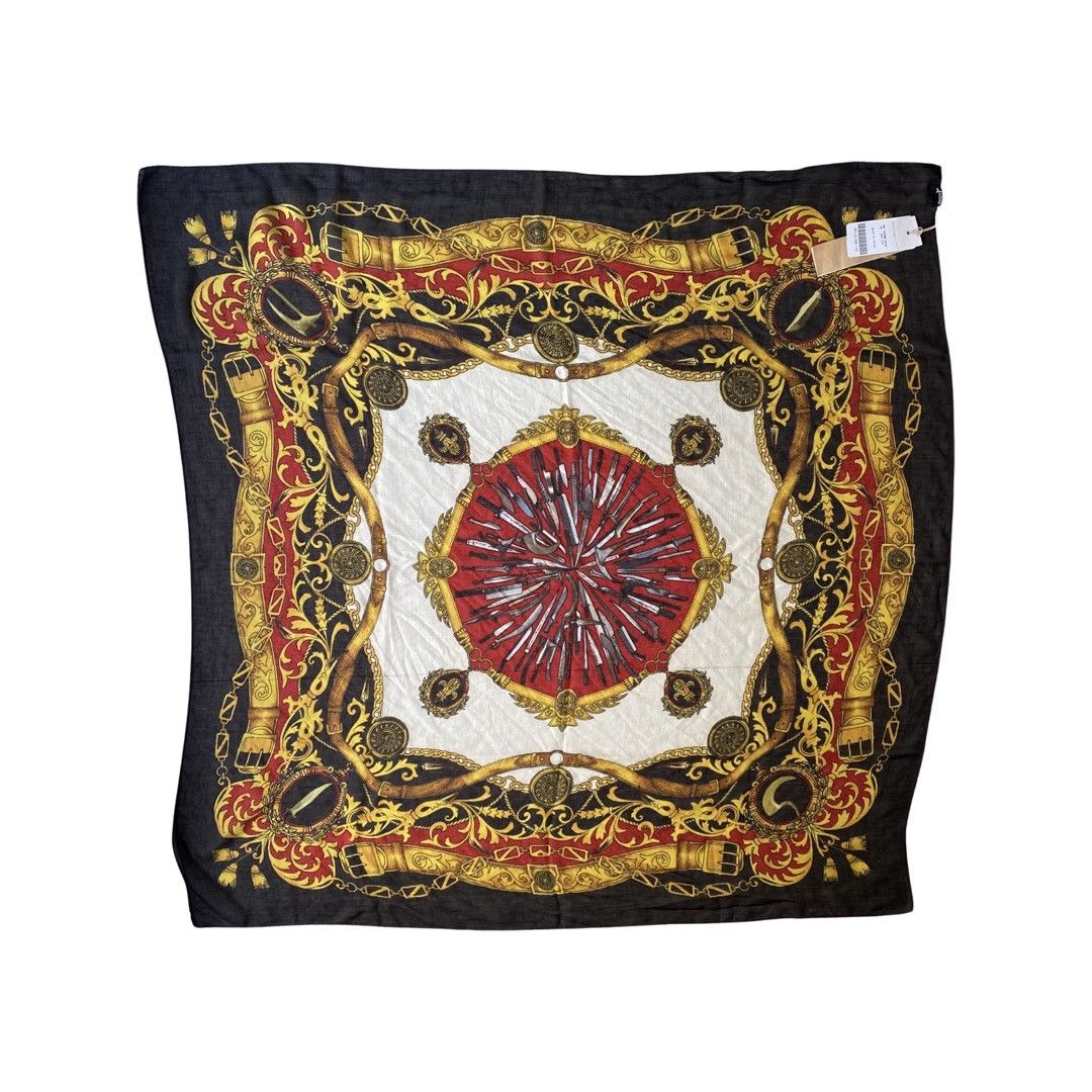 Yohji Yamamoto NWT Ground Y AW21-22 Rayon Scarf Size ONE SIZE - 1 Thumbnail