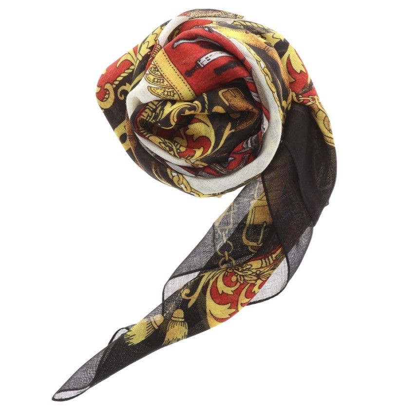 Yohji Yamamoto NWT Ground Y AW21-22 Rayon Scarf Size ONE SIZE - 2 Thumbnail