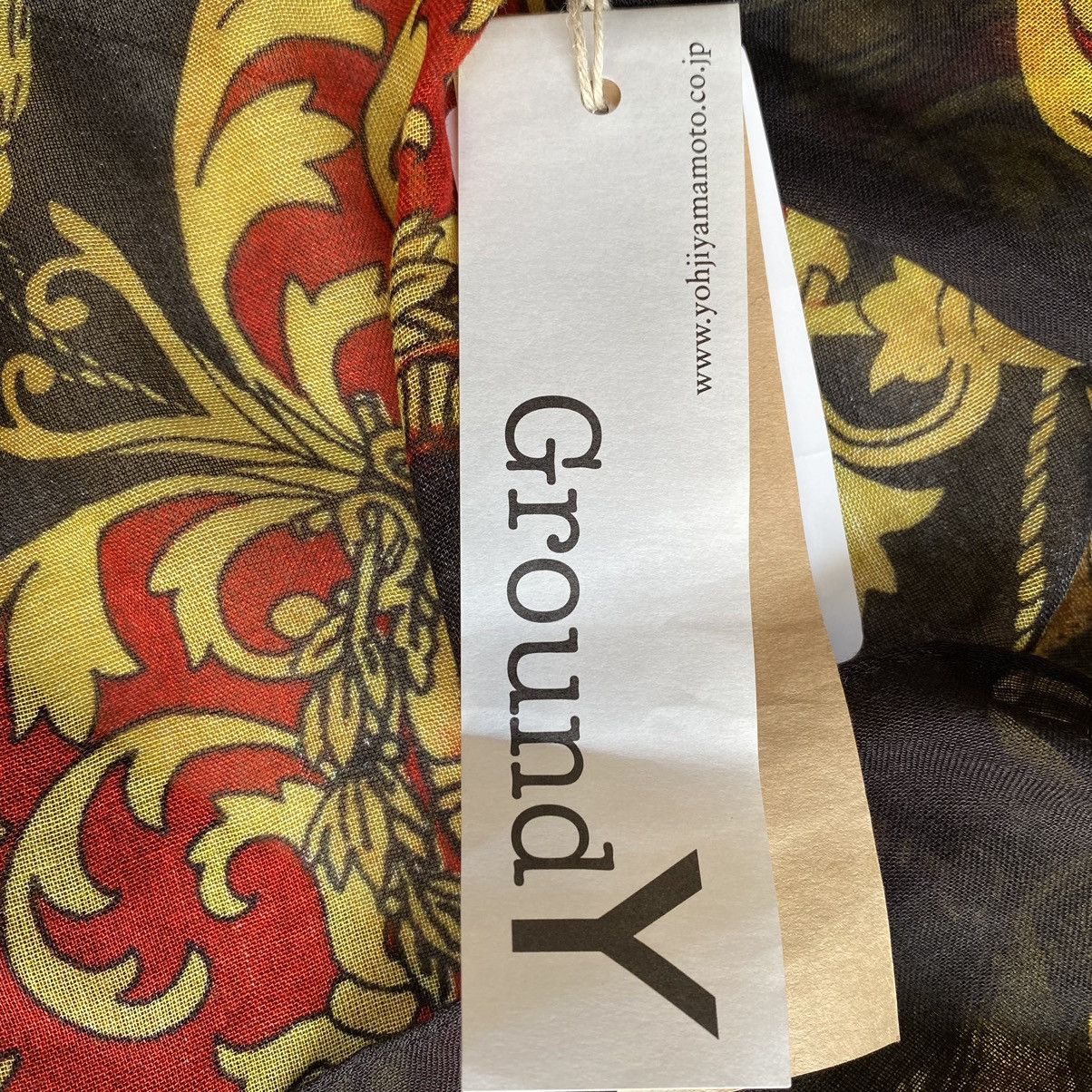 Yohji Yamamoto NWT Ground Y AW21-22 Rayon Scarf Size ONE SIZE - 9 Thumbnail