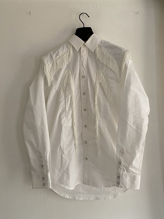 Toga Toga Virilis western fringe button up shirt | Grailed