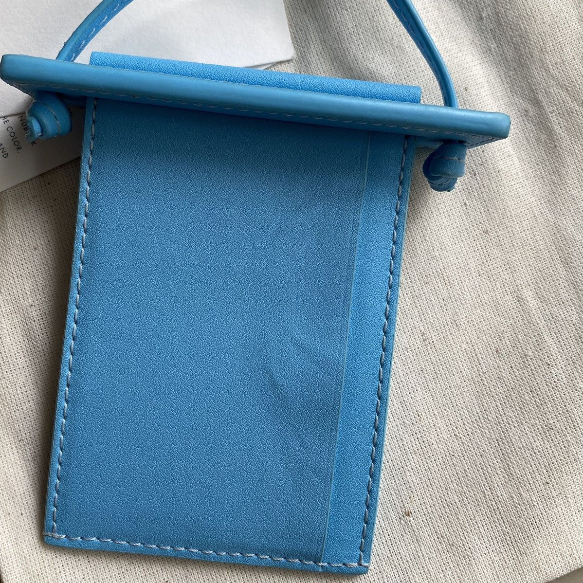 Jacquemus Jacquemus Blue Le Porte Terra Cardholder Size ONE SIZE - 9 Thumbnail