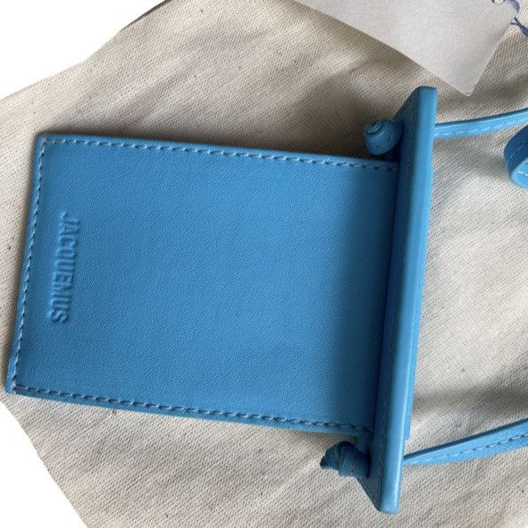 Jacquemus Jacquemus Blue Le Porte Terra Cardholder Size ONE SIZE - 5 Thumbnail
