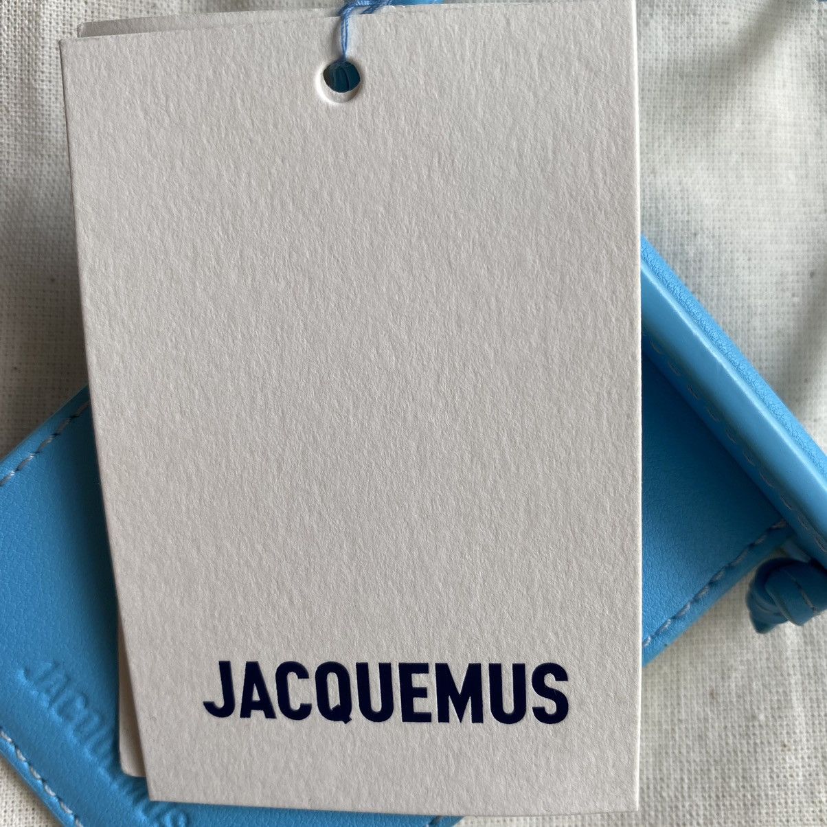 Jacquemus Jacquemus Blue Le Porte Terra Cardholder Size ONE SIZE - 13 Thumbnail