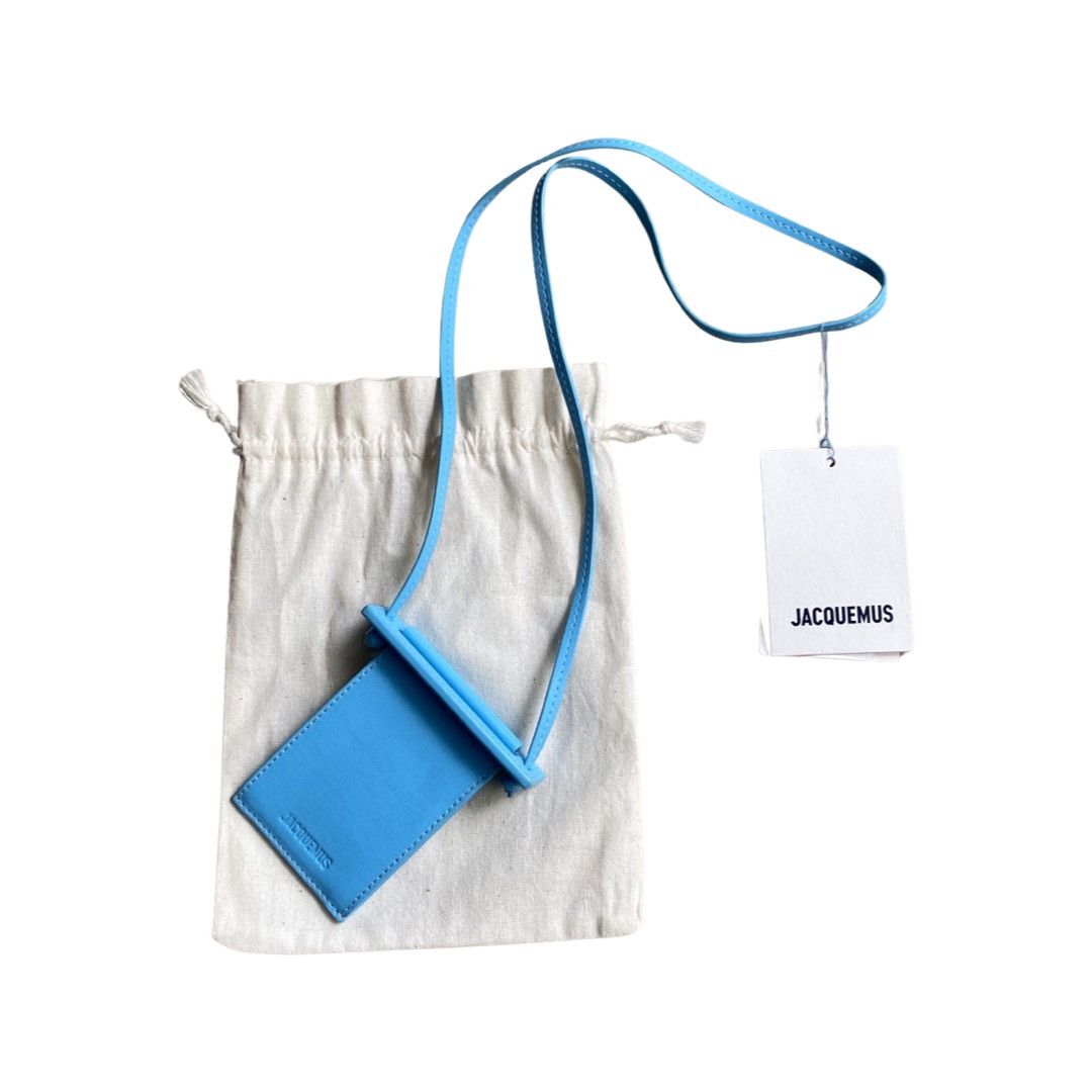 Jacquemus Jacquemus Blue Le Porte Terra Cardholder Size ONE SIZE - 4 Thumbnail