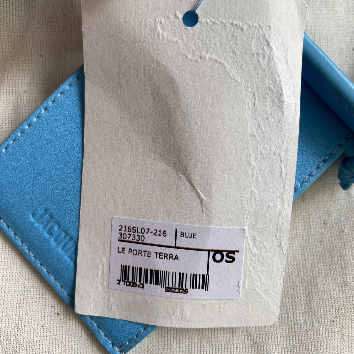 Jacquemus Jacquemus Blue Le Porte Terra Cardholder Size ONE SIZE - 12 Thumbnail