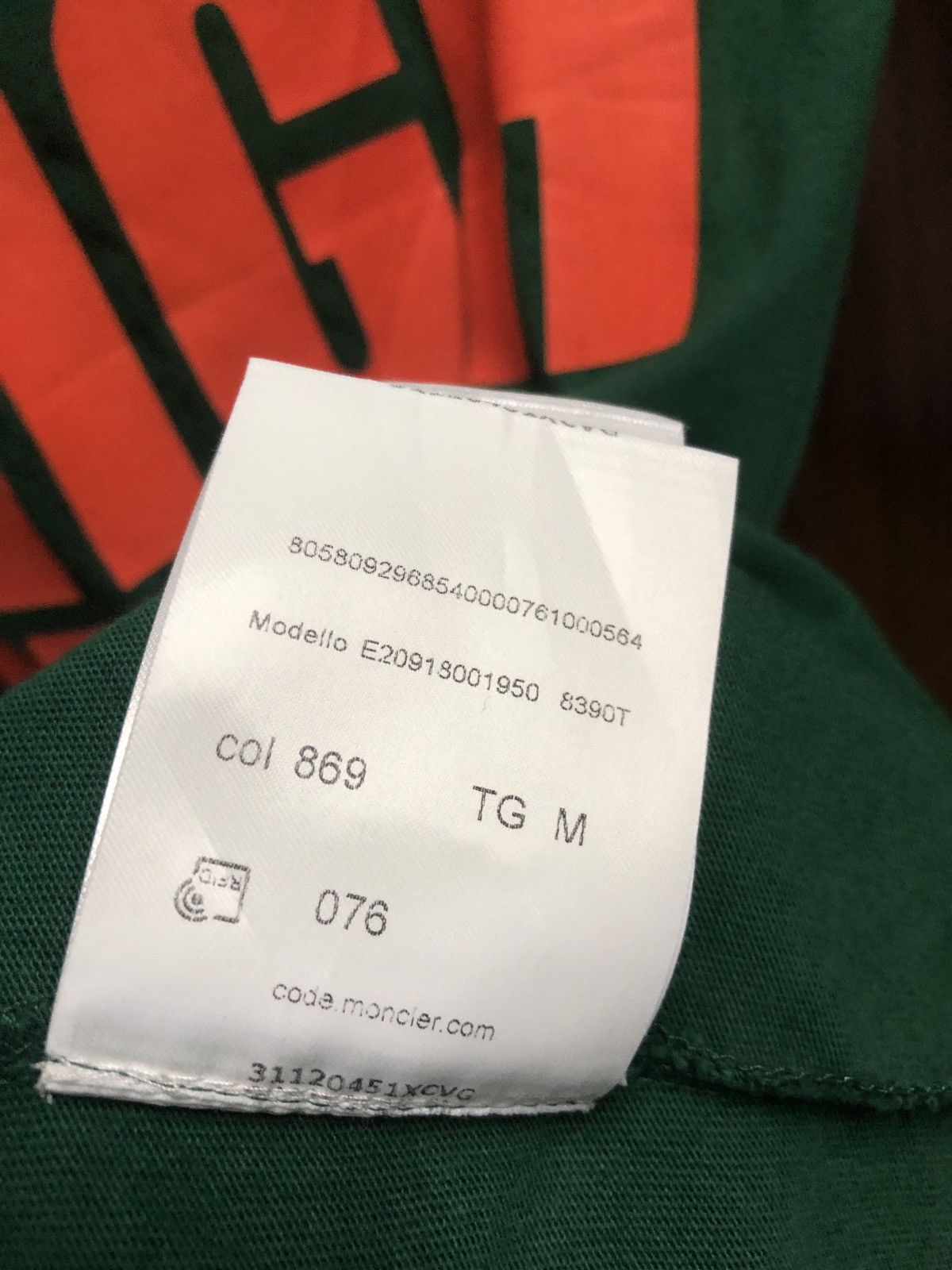 Moncler MONCLER AT HIGH ALTITUDE T-SHIRT Size US M / EU 48-50 / 2 - 7 Thumbnail