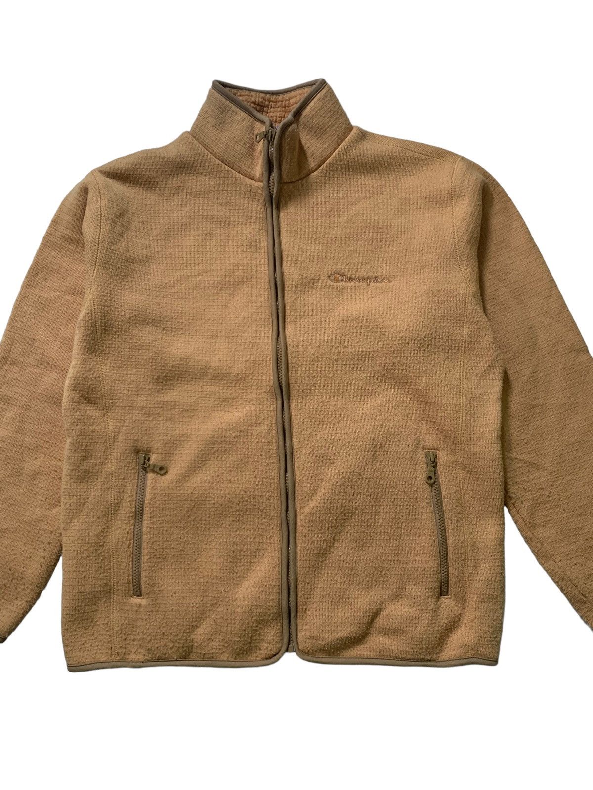 🔥Vintage Champion Fleece Zip Up Sweater