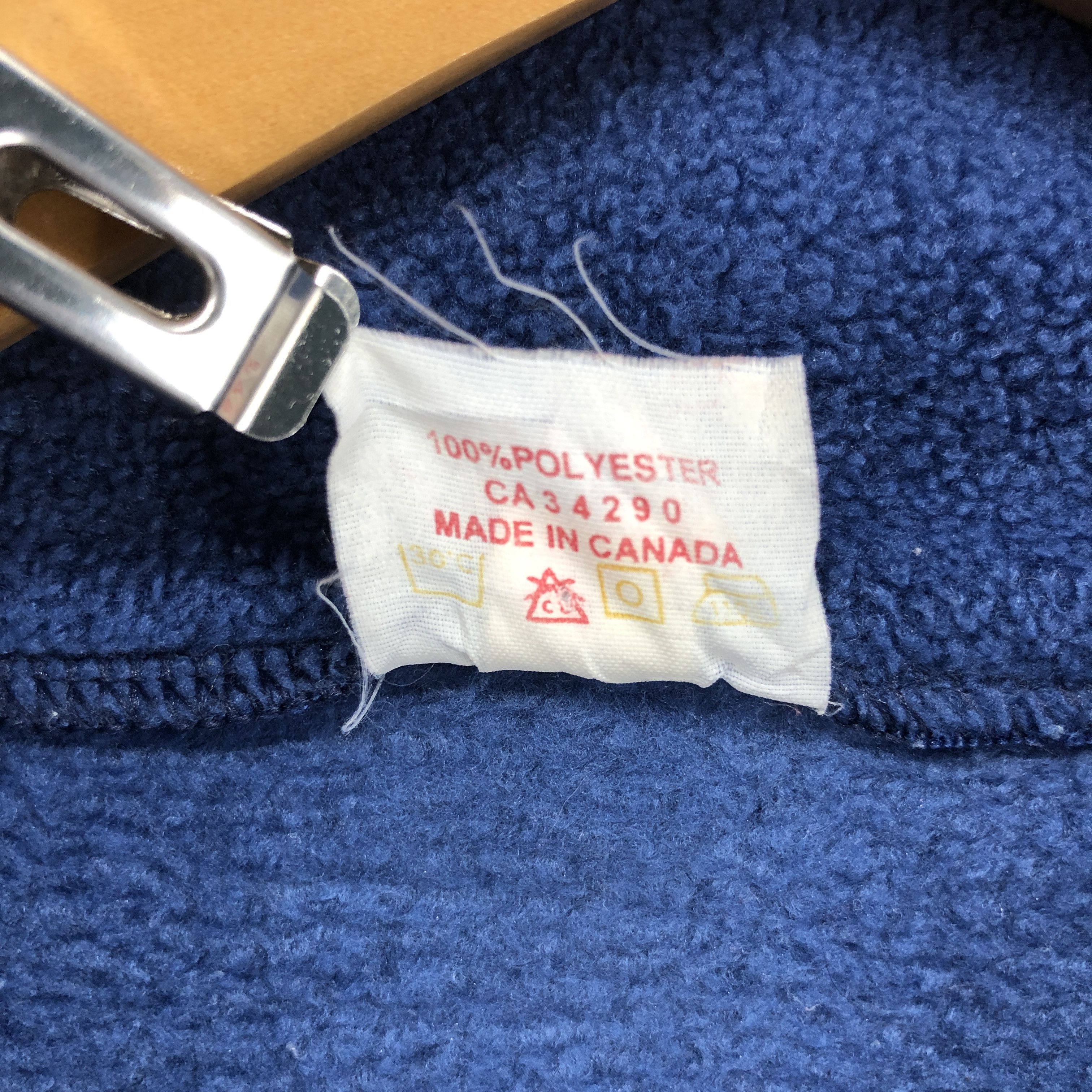 Vintage 90s Vintage CANADA VANCOUVER by AWESOME Fleece #0406/Q Size US XL / EU 56 / 4 - 5 Thumbnail