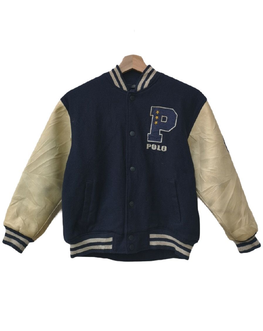Polo Ralph Lauren Polo Ralph Lauren Embroidered Logo Varsity Jacket Size US XS / EU 42 / 0 - 1 Thumbnail