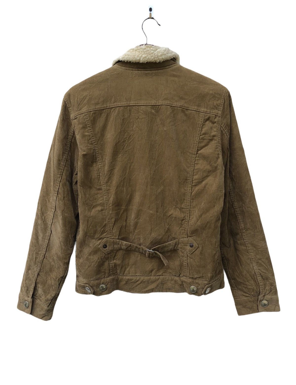 Edwin 📣Japanese Brand Edwin Trucker Corduroy Sherpa Inner Jacket Size US M / EU 48-50 / 2 - 2 Thumbnail