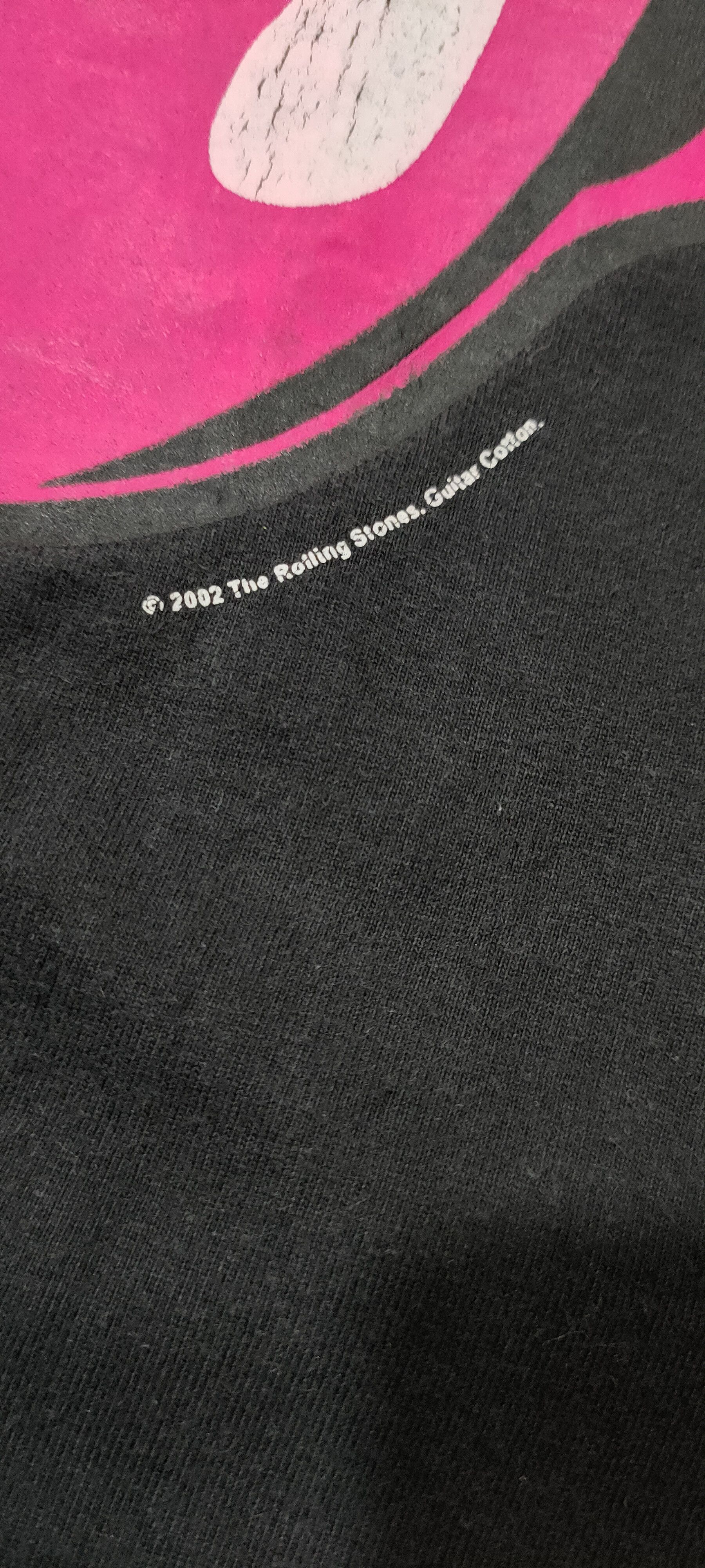 Band Tees The rolling stones band tee vintage 90s Spellout big logo Size US L / EU 52-54 / 3 - 4 Thumbnail