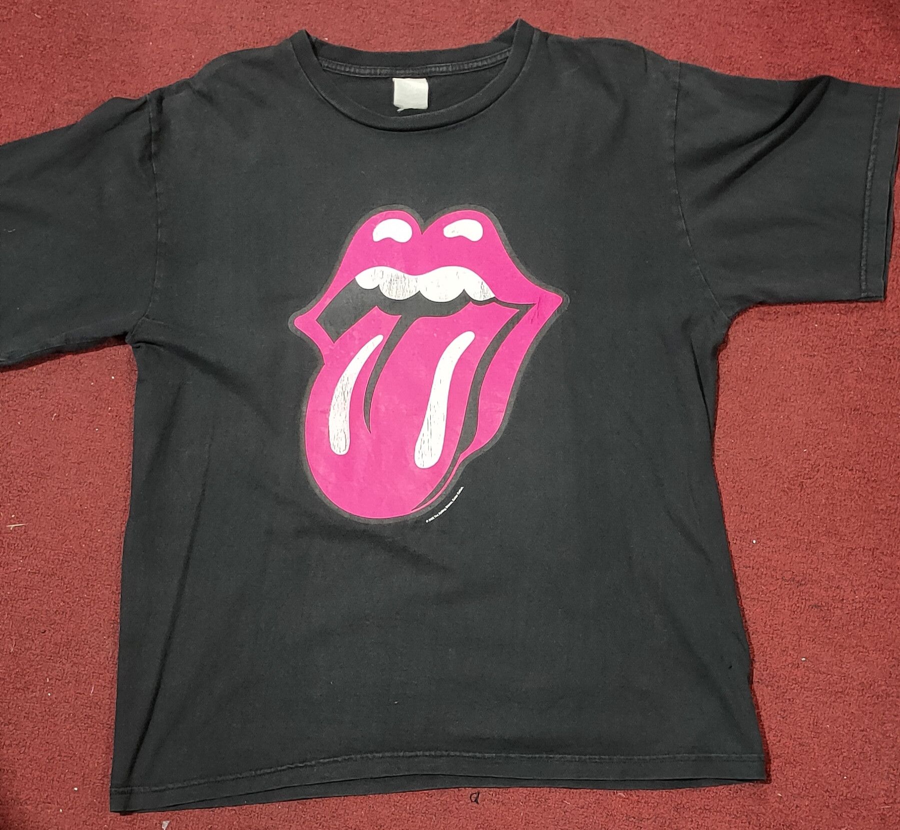 Band Tees The rolling stones band tee vintage 90s Spellout big logo Size US L / EU 52-54 / 3 - 1 Thumbnail