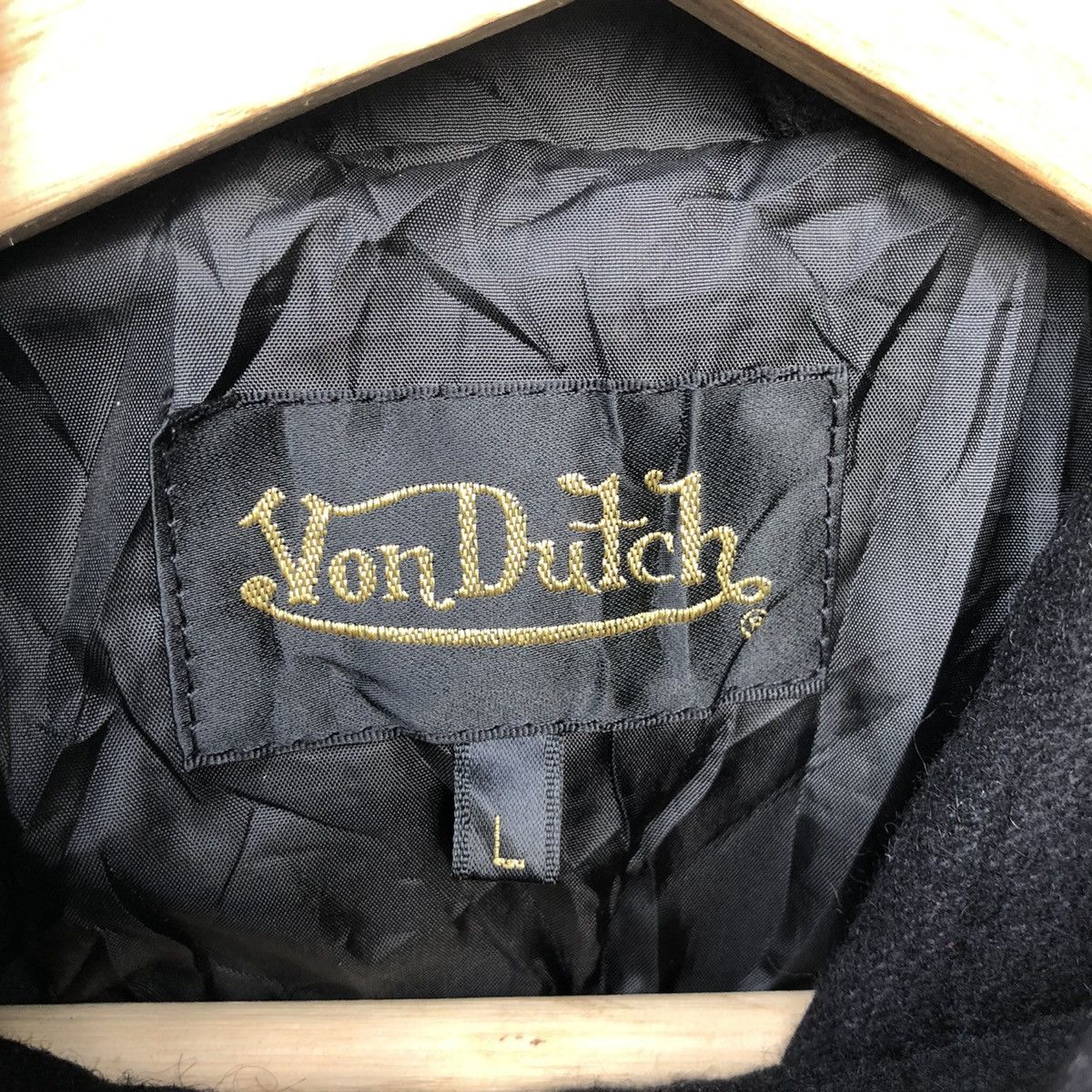 Japanese Brand 💥VTG VON DUTCH BOMBER JACKET Size US M / EU 48-50 / 2 - 3 Thumbnail
