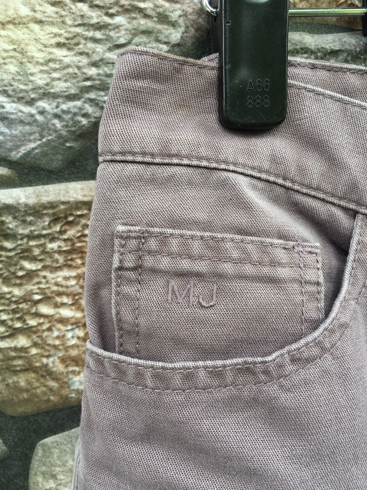 If Six Was Nine × Le Grande Bleu (L.G.B.) × Tornado Mart FLARE MARC JACOBS MULTI POCKET PANTS Size 29" - 4 Thumbnail