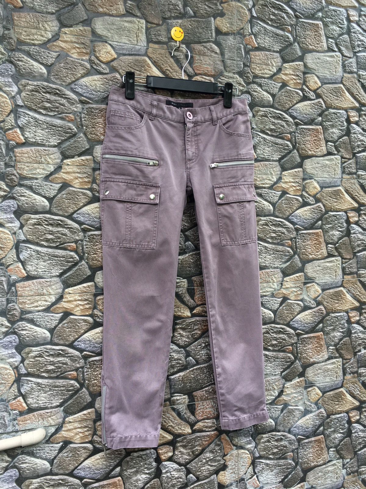 If Six Was Nine × Le Grande Bleu (L.G.B.) × Tornado Mart FLARE MARC JACOBS MULTI POCKET PANTS Size 29" - 2 Thumbnail