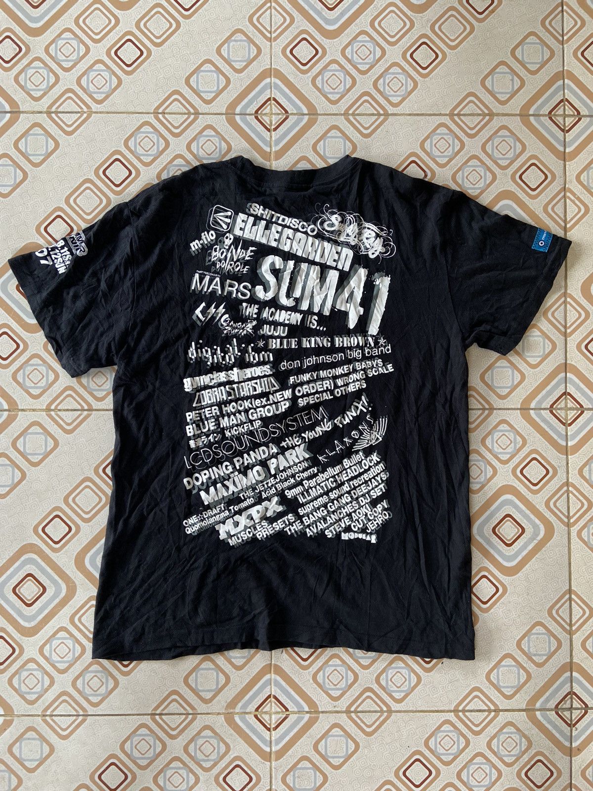 Band Tees × Vintage Vintage 00s Summer Sonic Tour Japan Tee Size US M / EU 48-50 / 2 - 6 Thumbnail