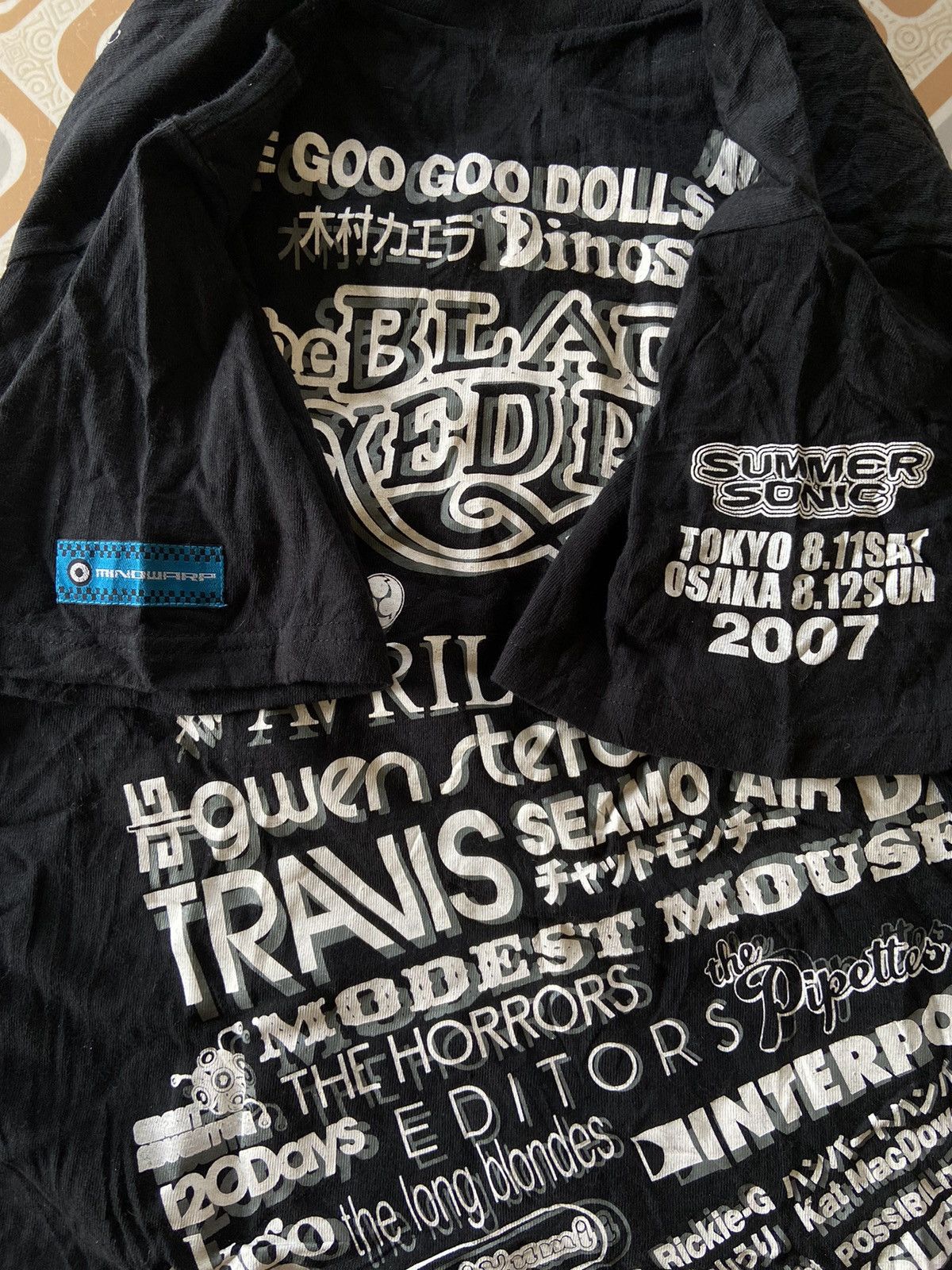 Band Tees × Vintage Vintage 00s Summer Sonic Tour Japan Tee Size US M / EU 48-50 / 2 - 5 Thumbnail