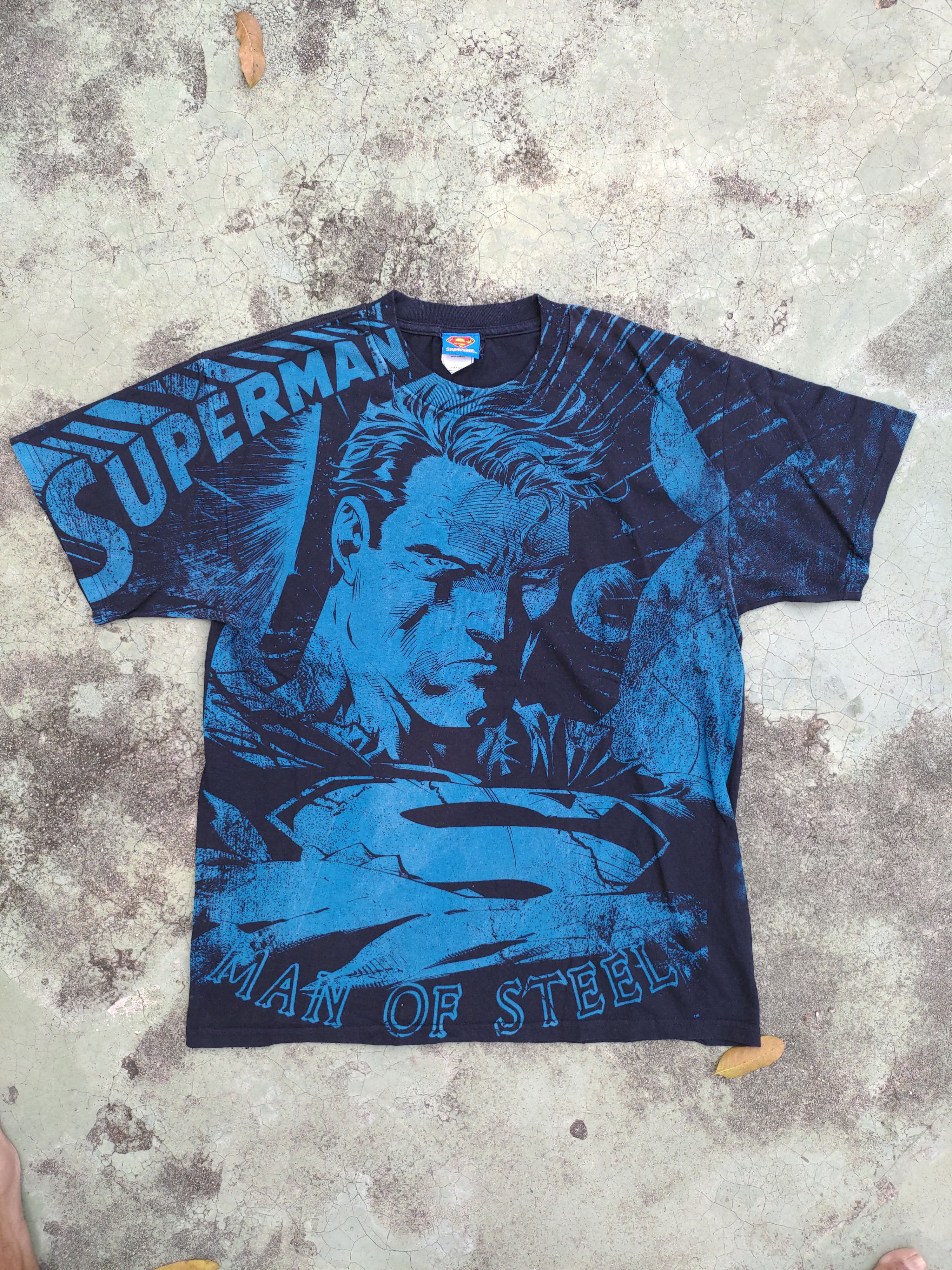 Vintage Vintage Superman OvP Tshirt Size US L / EU 52-54 / 3 - 8 Thumbnail