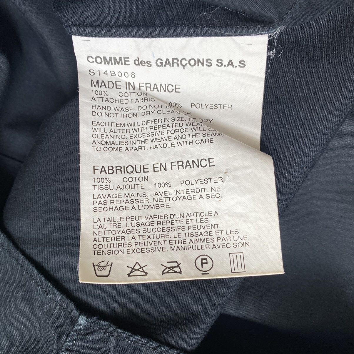 Comme des Garcons Comme des garcons Double Sleeve Oversize Shirt Size S / US 4 / IT 40 - 5 Thumbnail