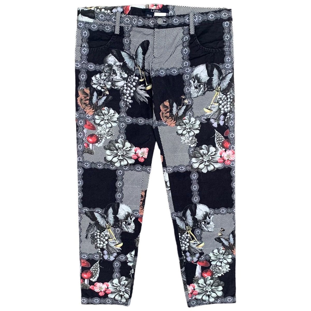 Limi Feu Limi Feu Limi Yamamoto Printed Pants Size US 33 - 1 Thumbnail