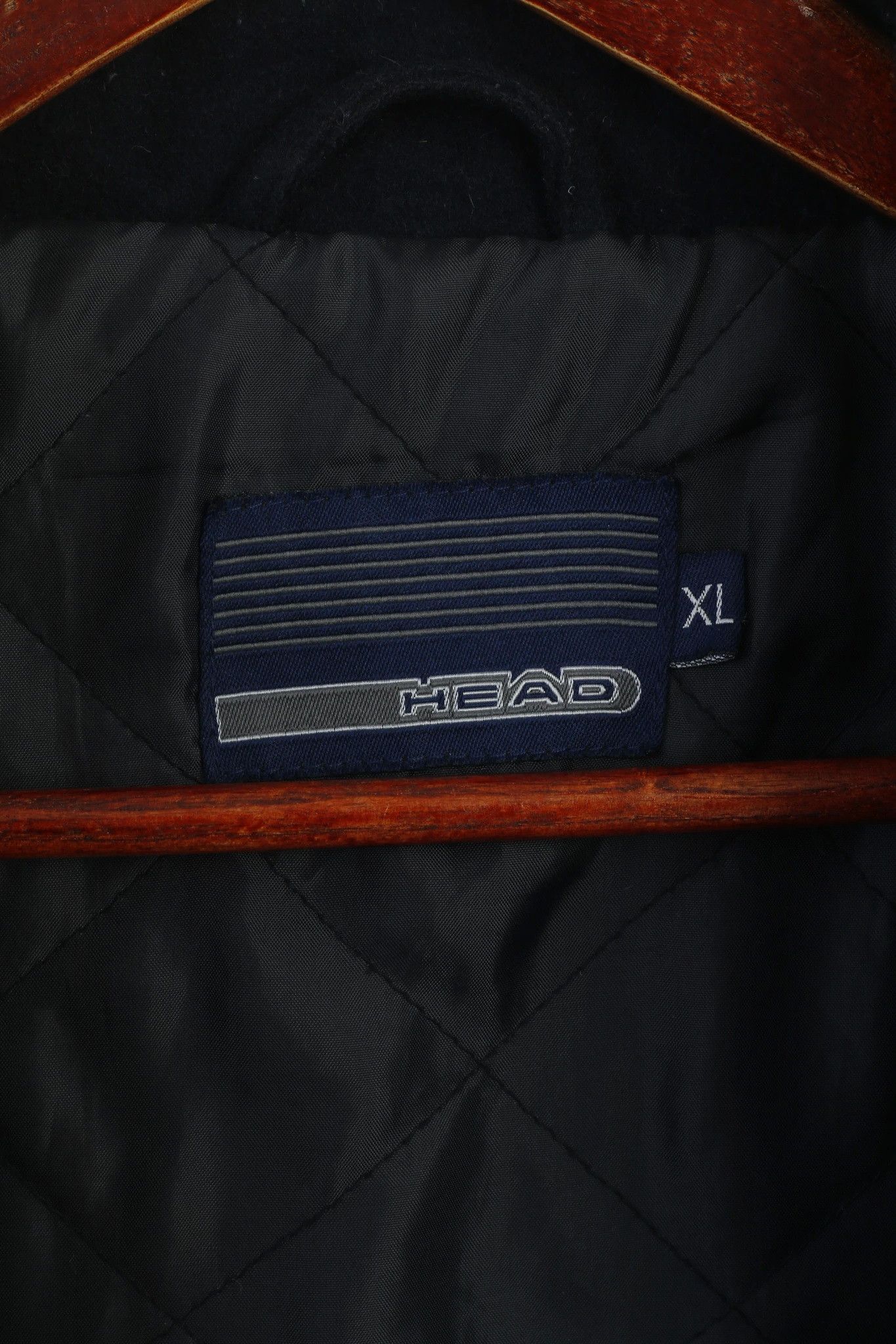 Vintage Head Men XL Jacket Navy Wool Blend Vintage Classic 0608 Size US XL / EU 56 / 4 - 6 Thumbnail