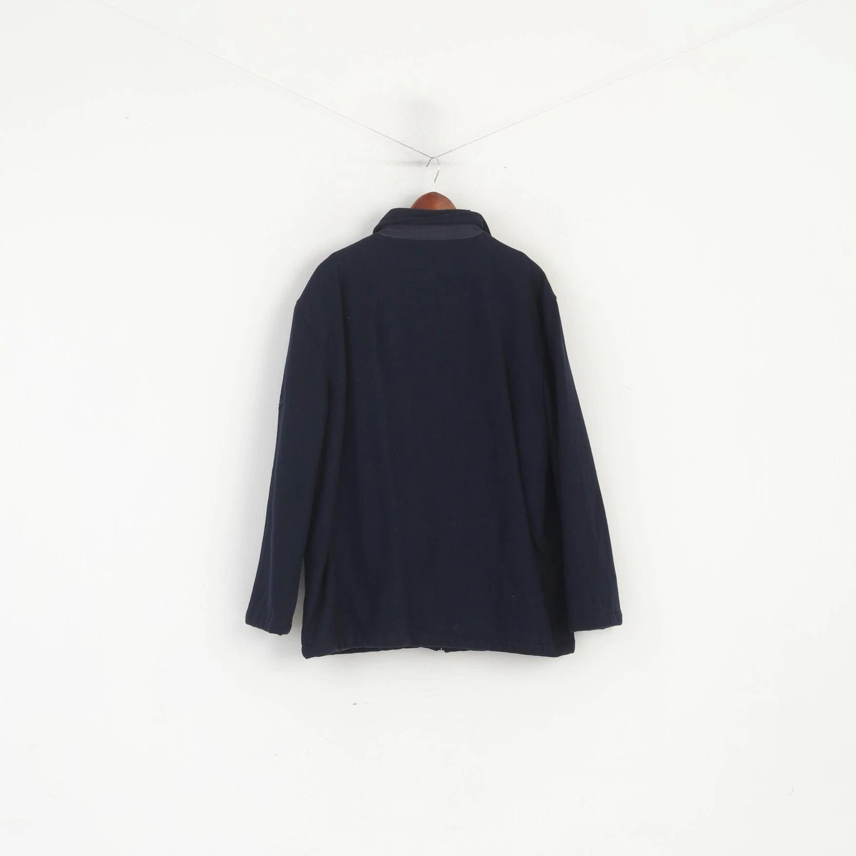 Vintage Head Men XL Jacket Navy Wool Blend Vintage Classic 0608 Size US XL / EU 56 / 4 - 8 Thumbnail