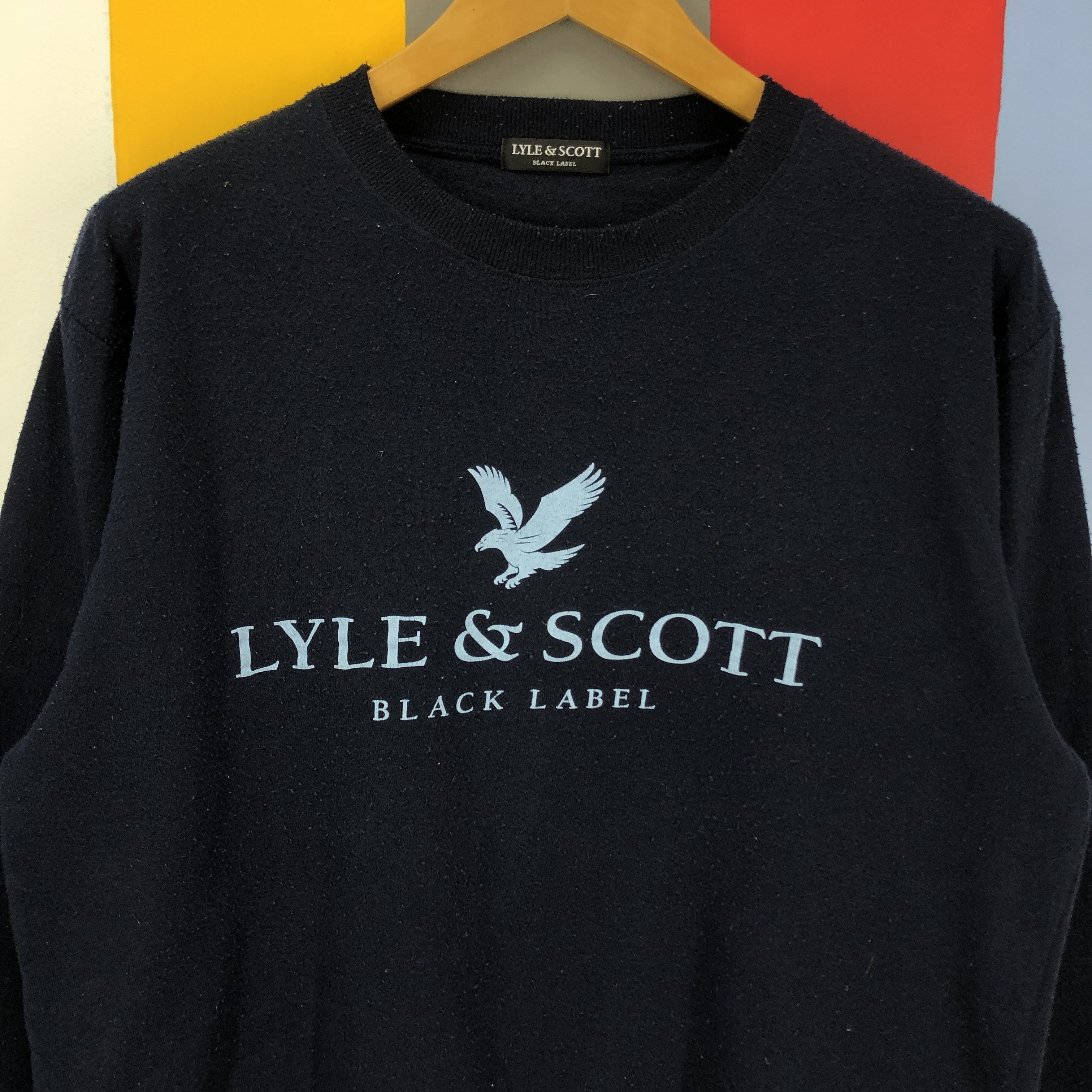 Lyle & Scott LYLE N SCOTT BLACK LABEL Crew Neck Sweatshirt #1026/AJ Size US L / EU 52-54 / 3 - 2 Thumbnail