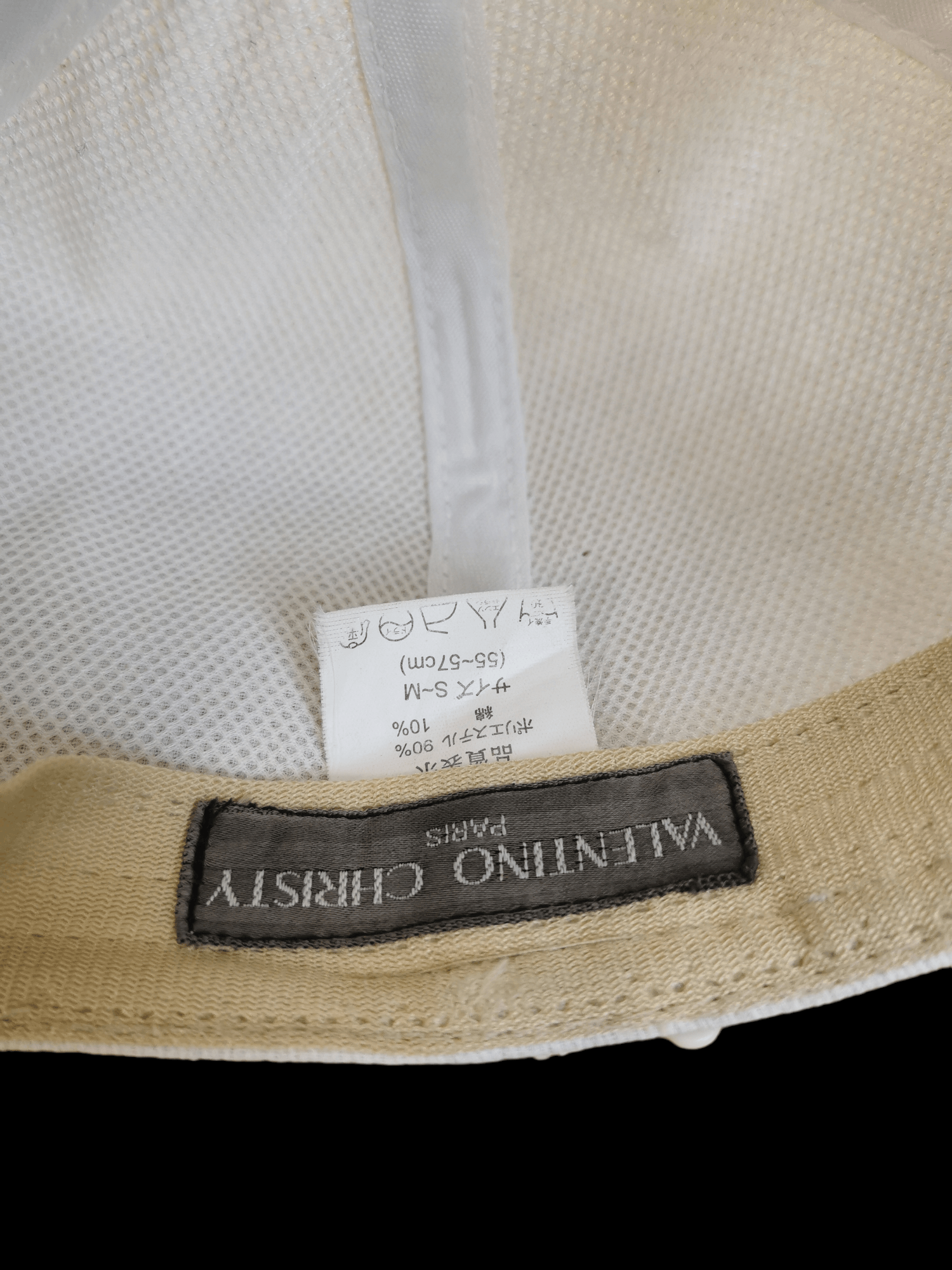 Designer VINTAGE LUXURY VALENTINO CHRISTY PARIS HAT CAP Size ONE SIZE - 6 Thumbnail