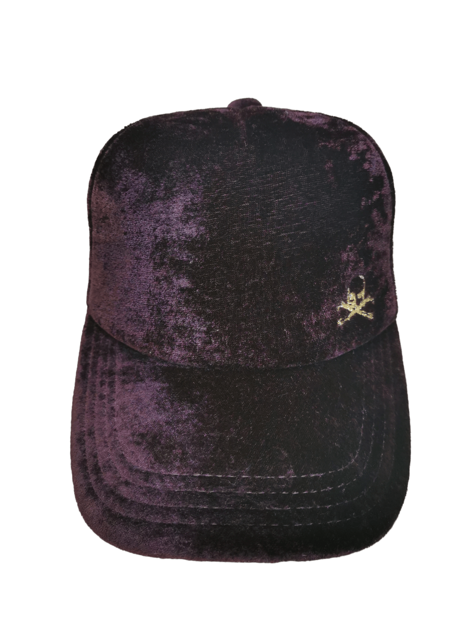 Japanese Brand 🔥4 MONTHS SALE🔥 JAPANESE DESIGNER JUNMEN SKULLS GOLD HAT Size ONE SIZE - 2 Thumbnail
