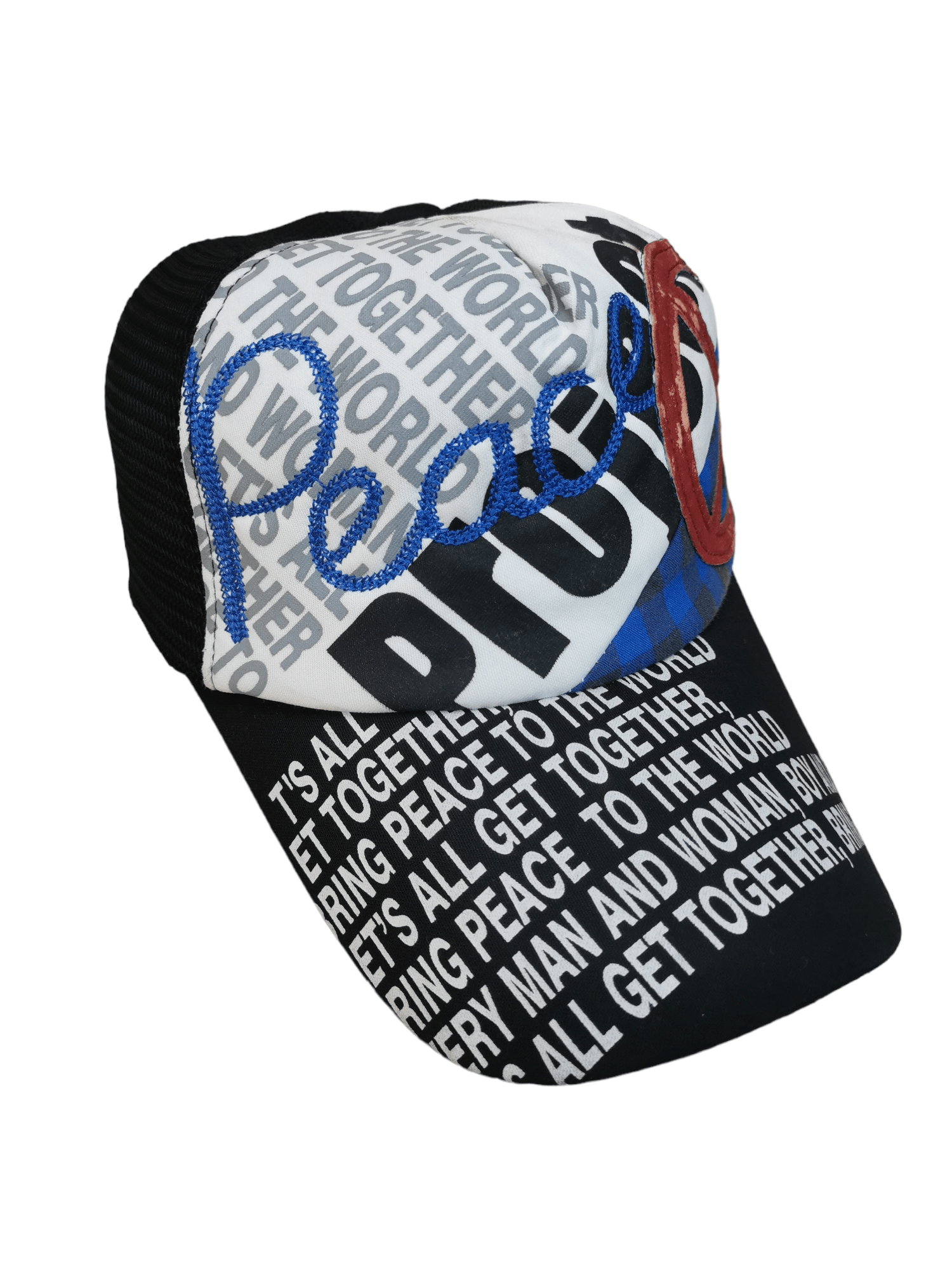 peaceminusone 🔥4 MONTHS SALE🔥 JAPANESE DESIGNER PEACE PROJECT HAT Size ONE SIZE - 3 Thumbnail