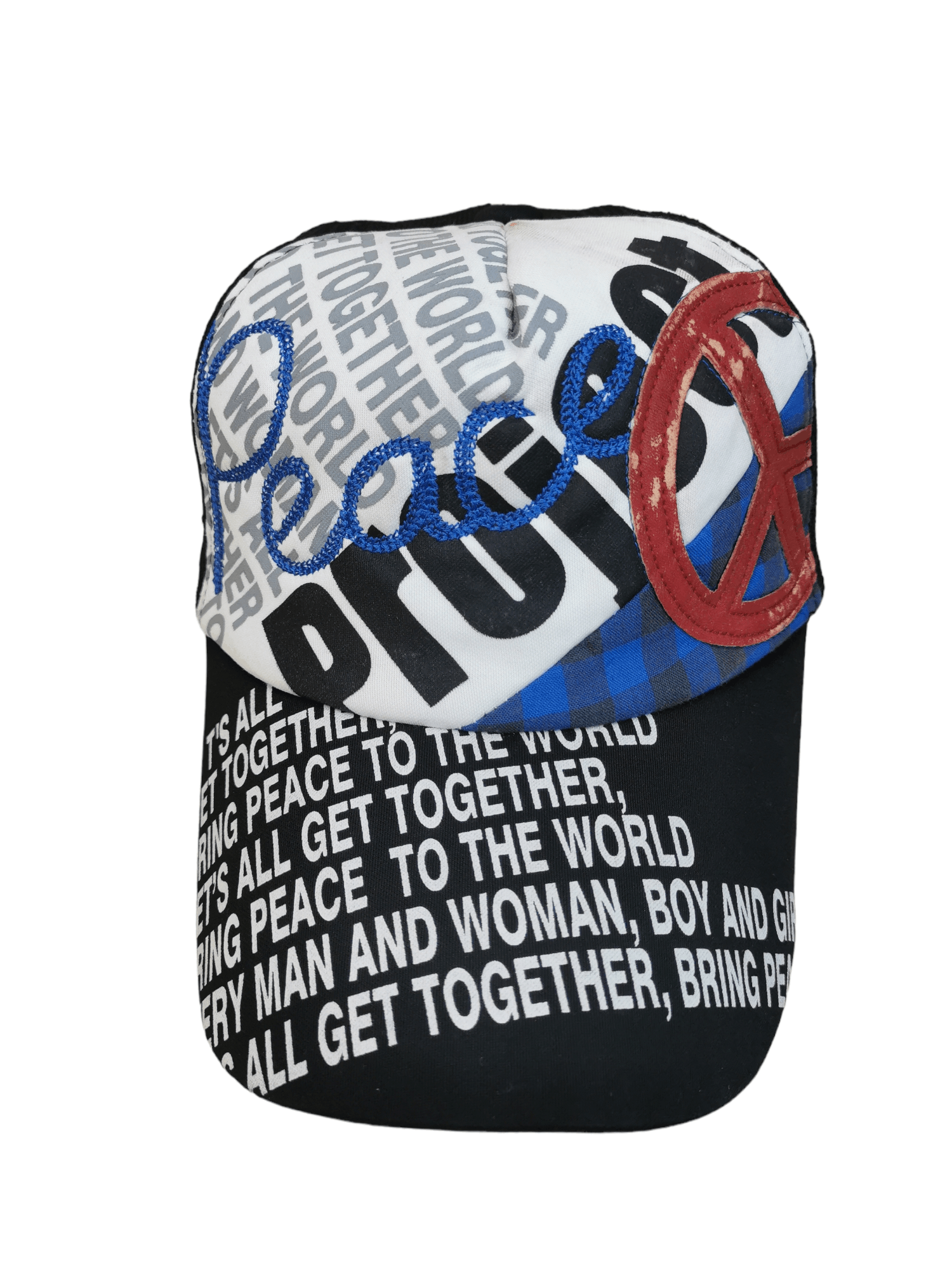 peaceminusone 🔥4 MONTHS SALE🔥 JAPANESE DESIGNER PEACE PROJECT HAT Size ONE SIZE - 1 Thumbnail