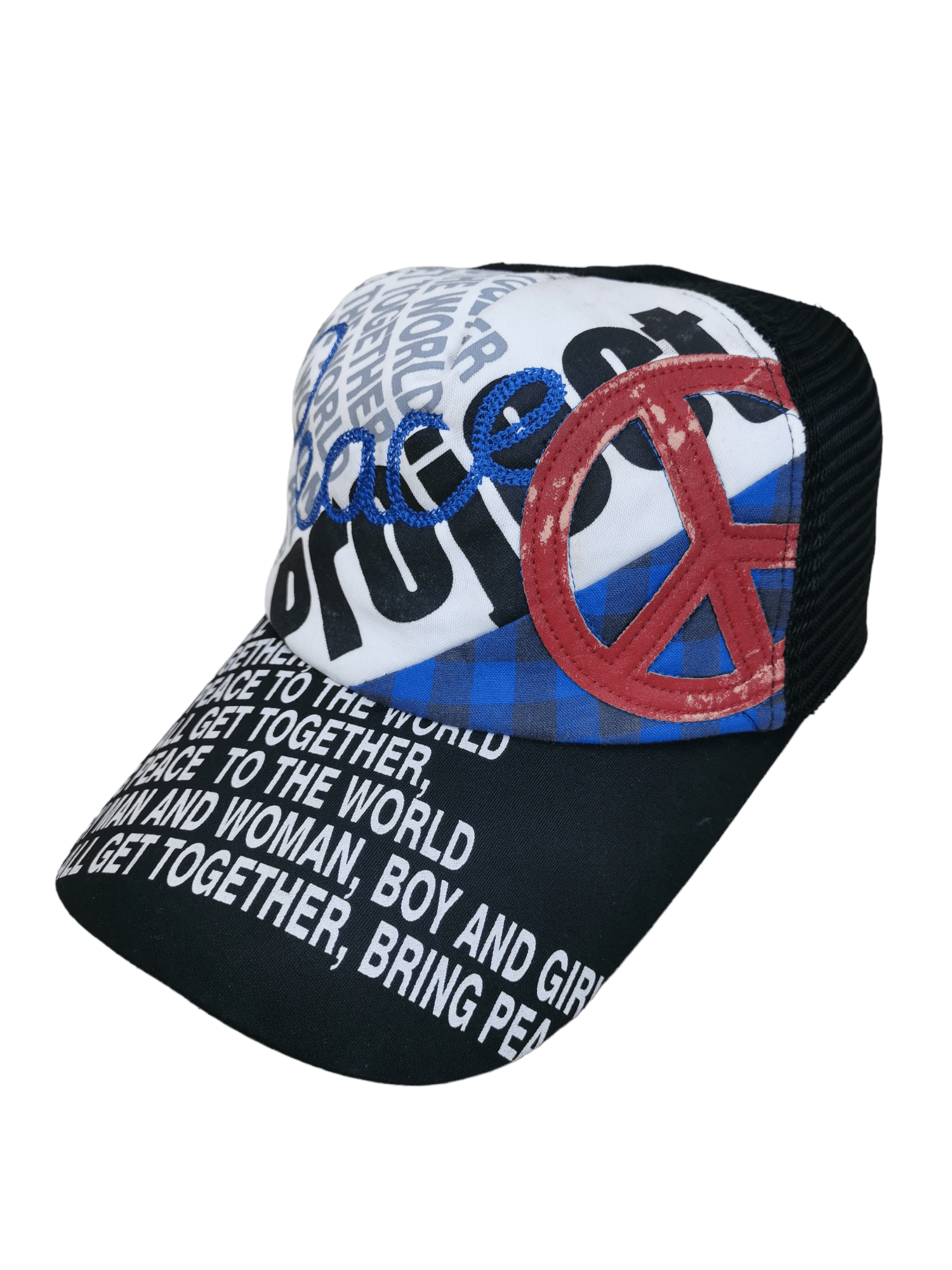 peaceminusone 🔥4 MONTHS SALE🔥 JAPANESE DESIGNER PEACE PROJECT HAT Size ONE SIZE - 2 Thumbnail