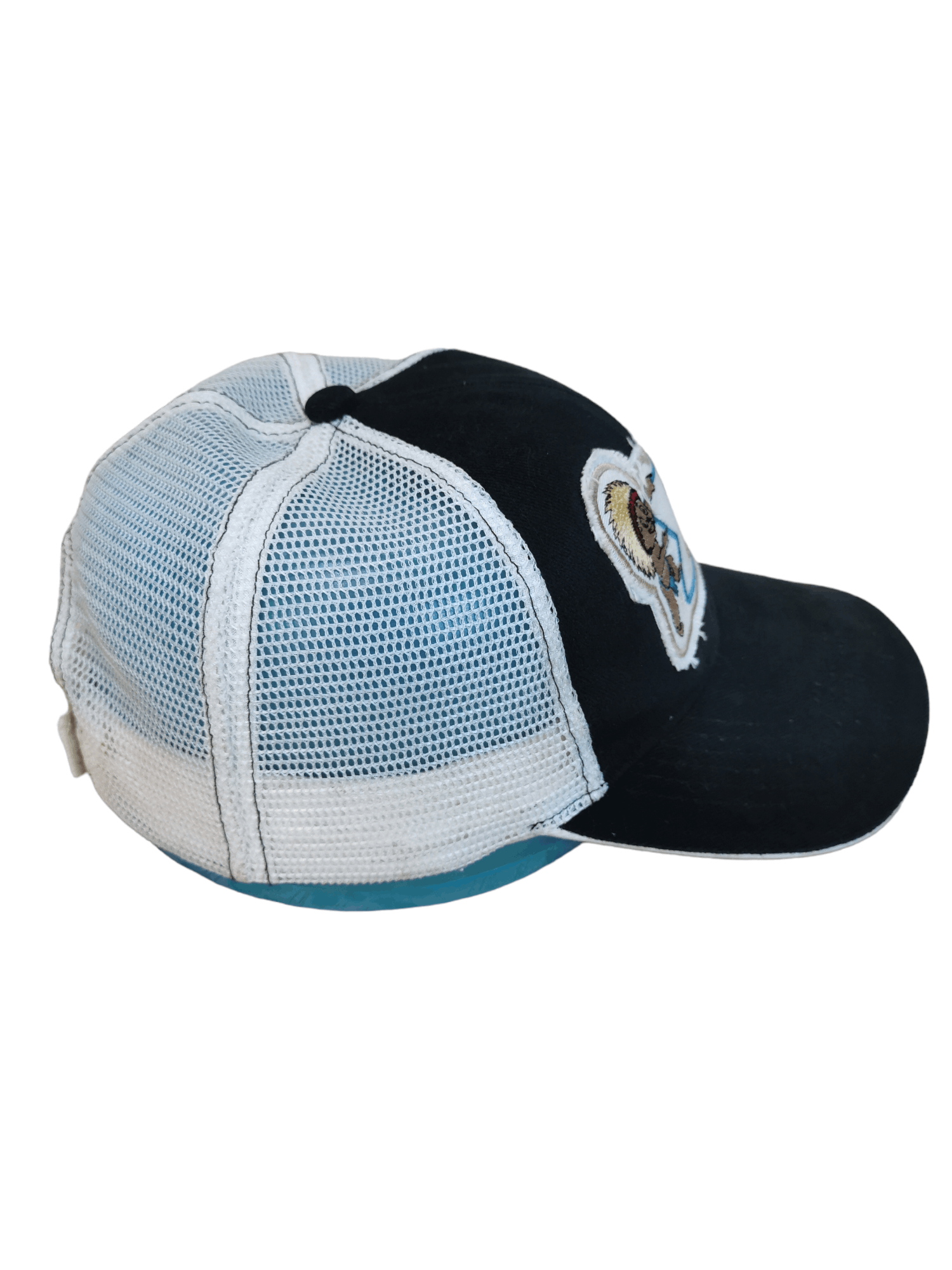 Native VINTAGE INDIAN MOTERCYCLES SPRINGFIELD MASS TRUCKER HAT CAP Size ONE SIZE - 3 Thumbnail