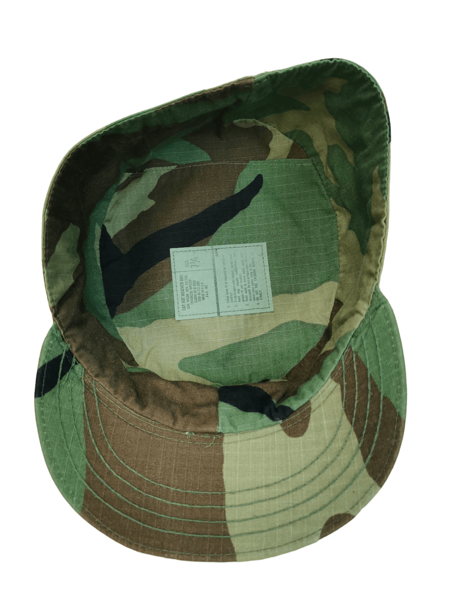Other VINTAGE MILITARY CAMO MADE IN USA HAT CAP Size ONE SIZE - 5 Thumbnail