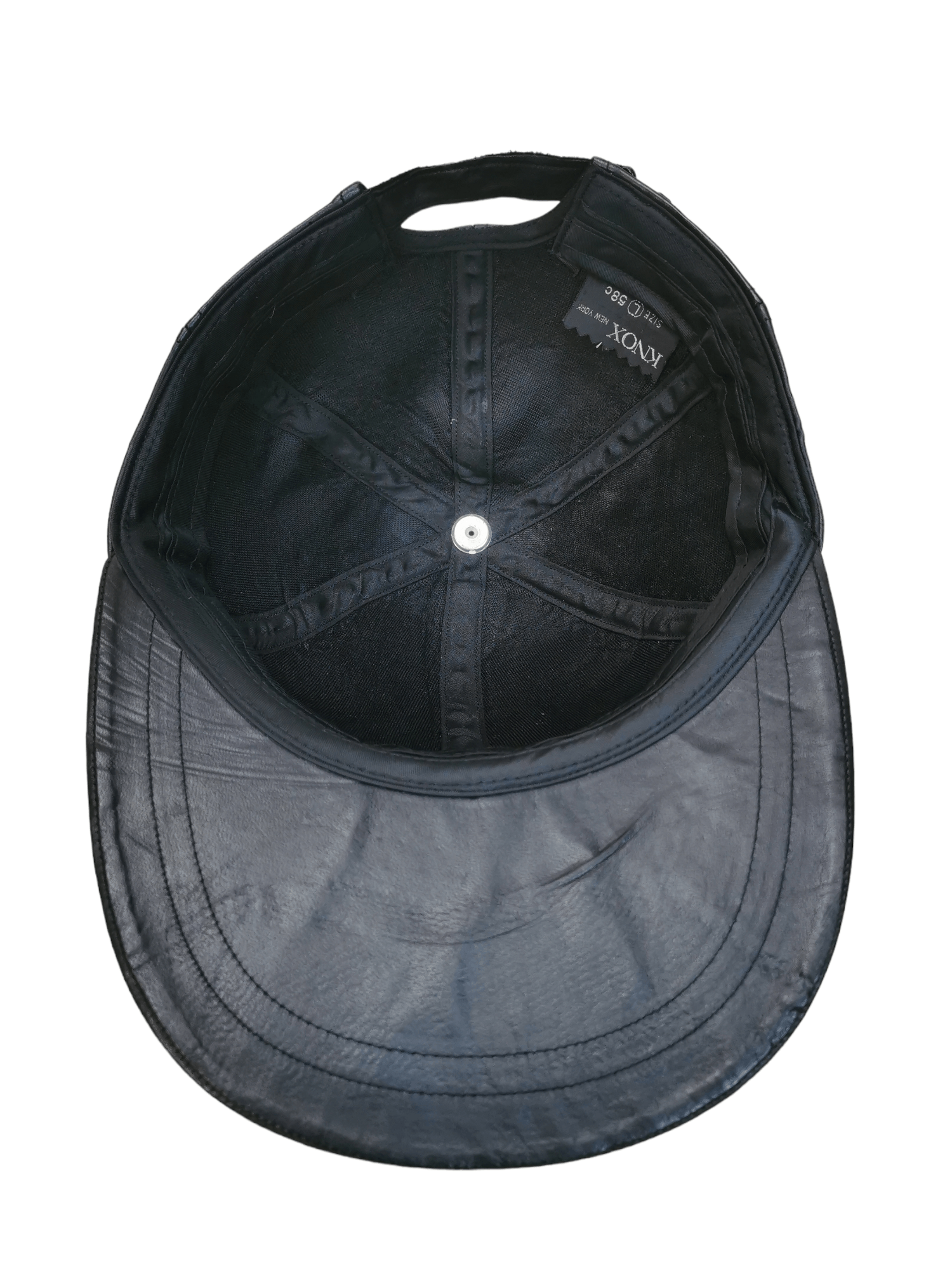 Leather VINTAGE KNOX NEW YORK LEATHER HAT CAP Size ONE SIZE - 6 Thumbnail