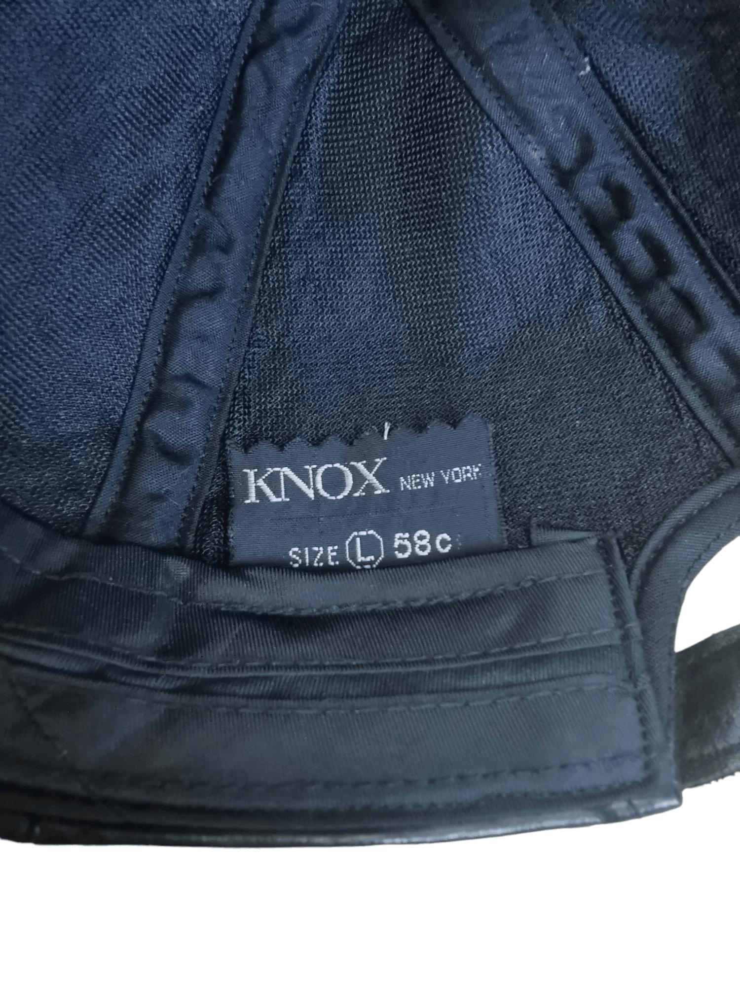 Leather VINTAGE KNOX NEW YORK LEATHER HAT CAP Size ONE SIZE - 5 Thumbnail