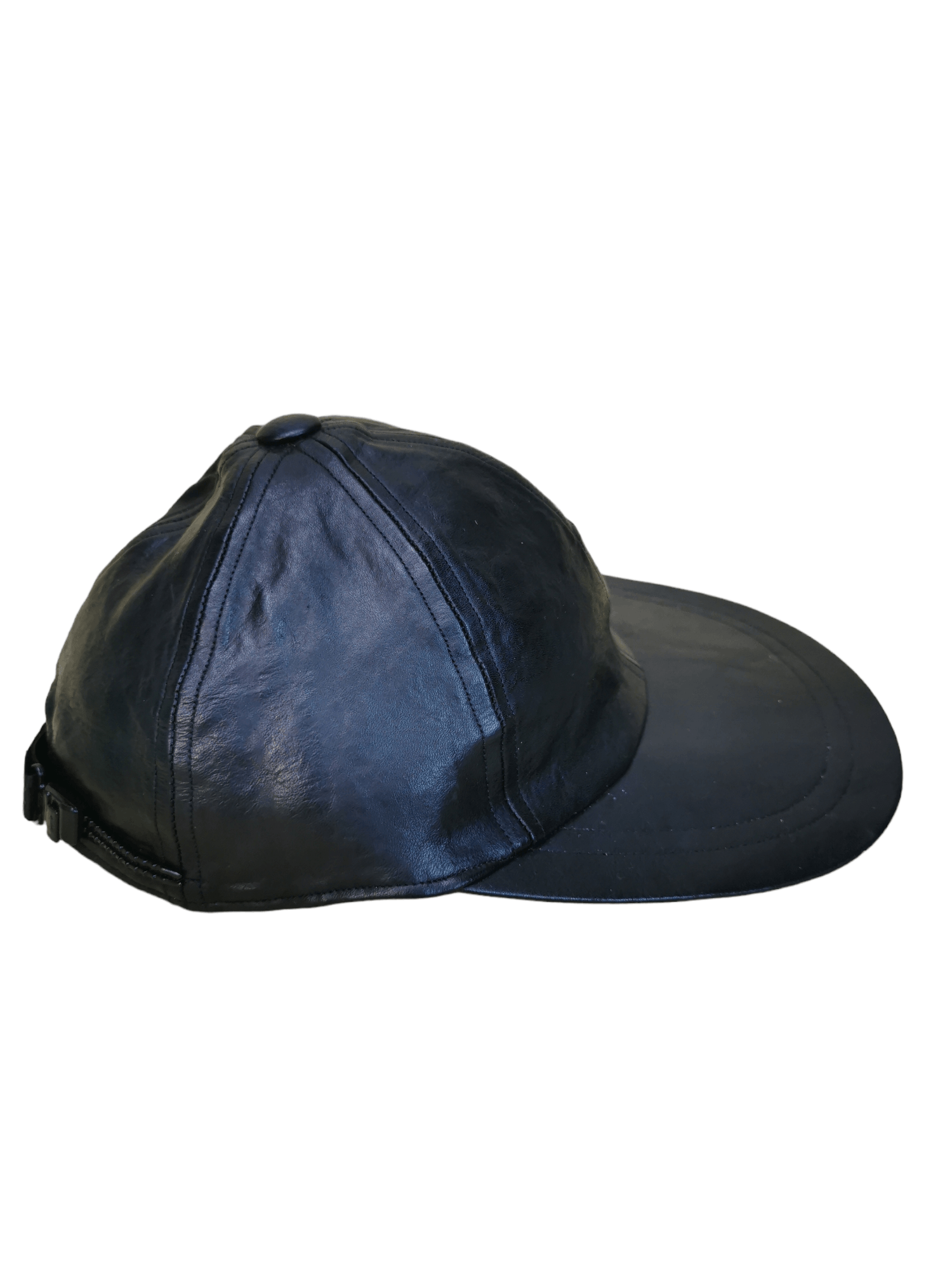 Leather VINTAGE KNOX NEW YORK LEATHER HAT CAP Size ONE SIZE - 4 Thumbnail