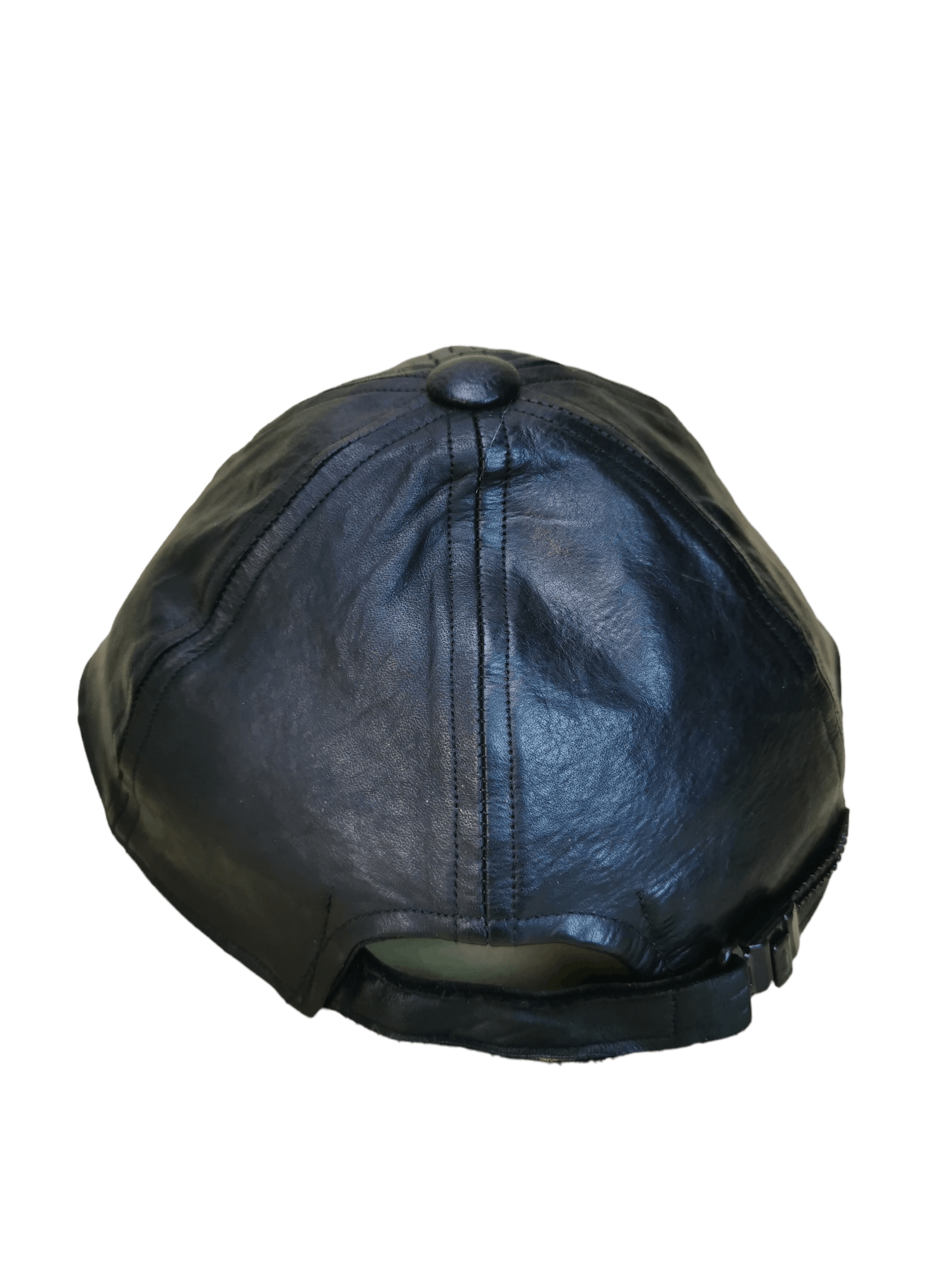 Leather VINTAGE KNOX NEW YORK LEATHER HAT CAP Size ONE SIZE - 3 Thumbnail