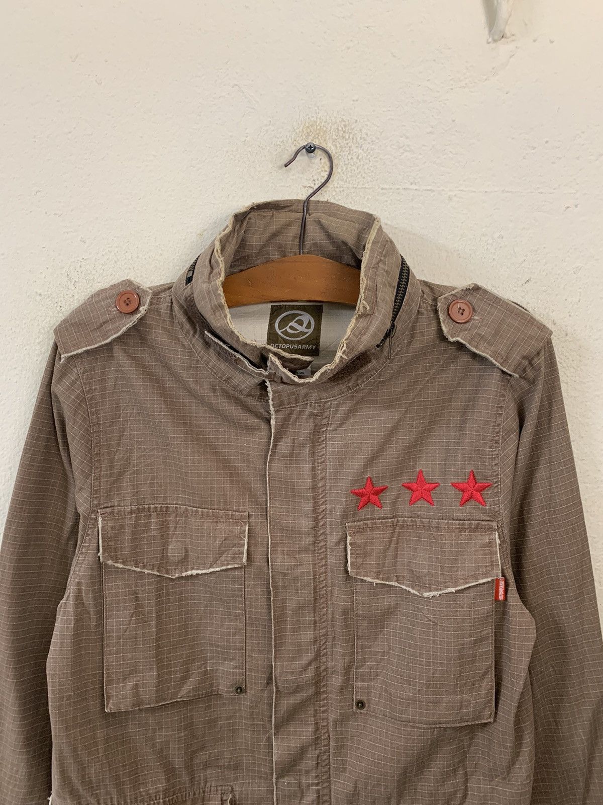 Japanese Brand Octopus Army Multipocket Jacket Size US S / EU 44-46 / 1 - 4 Thumbnail