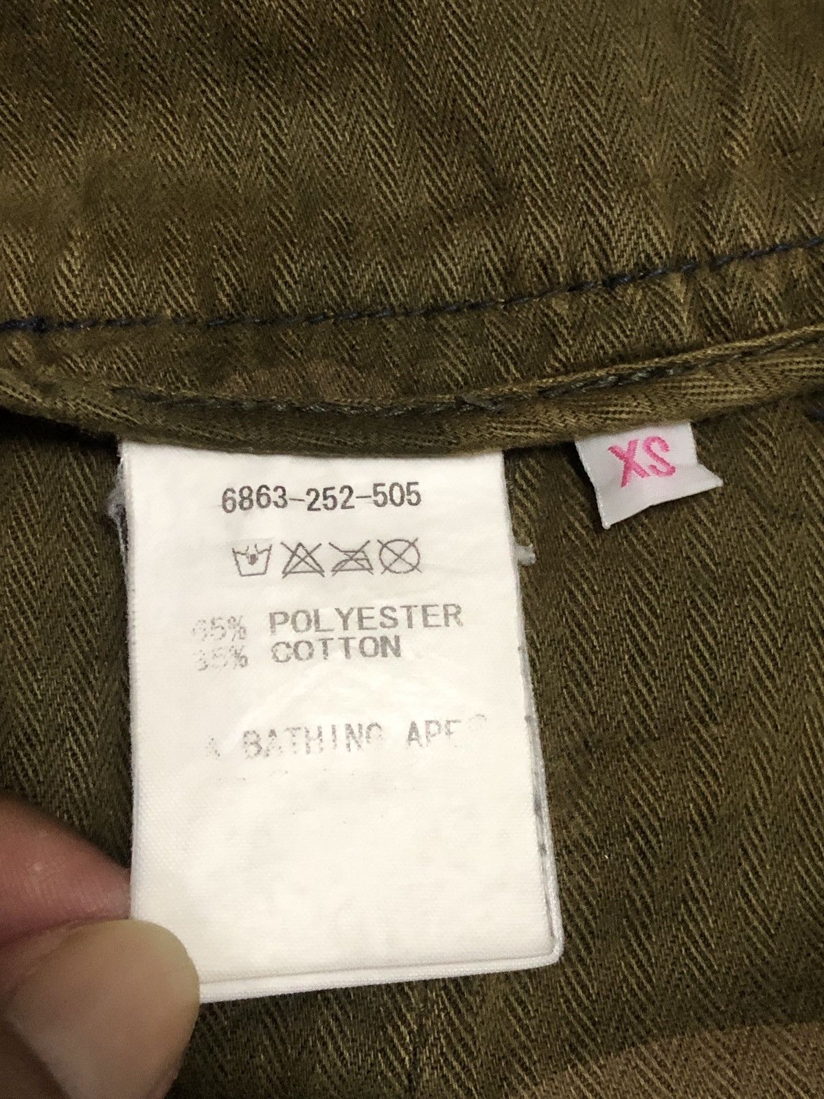 Bape A Bathing Ape Bape X Dickies Work Pants Size US 31 - 8 Thumbnail