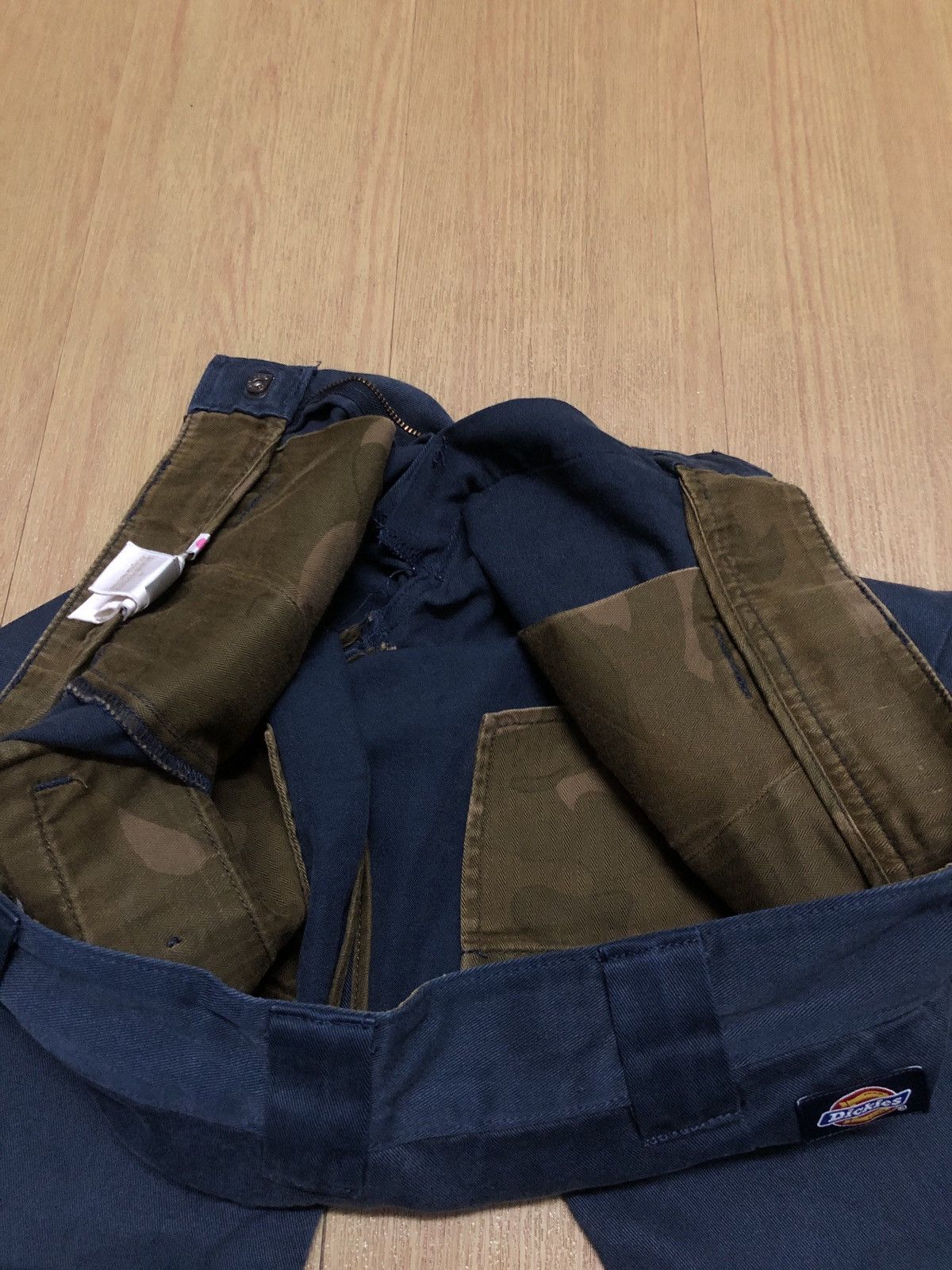 Bape A Bathing Ape Bape X Dickies Work Pants Size US 31 - 7 Thumbnail