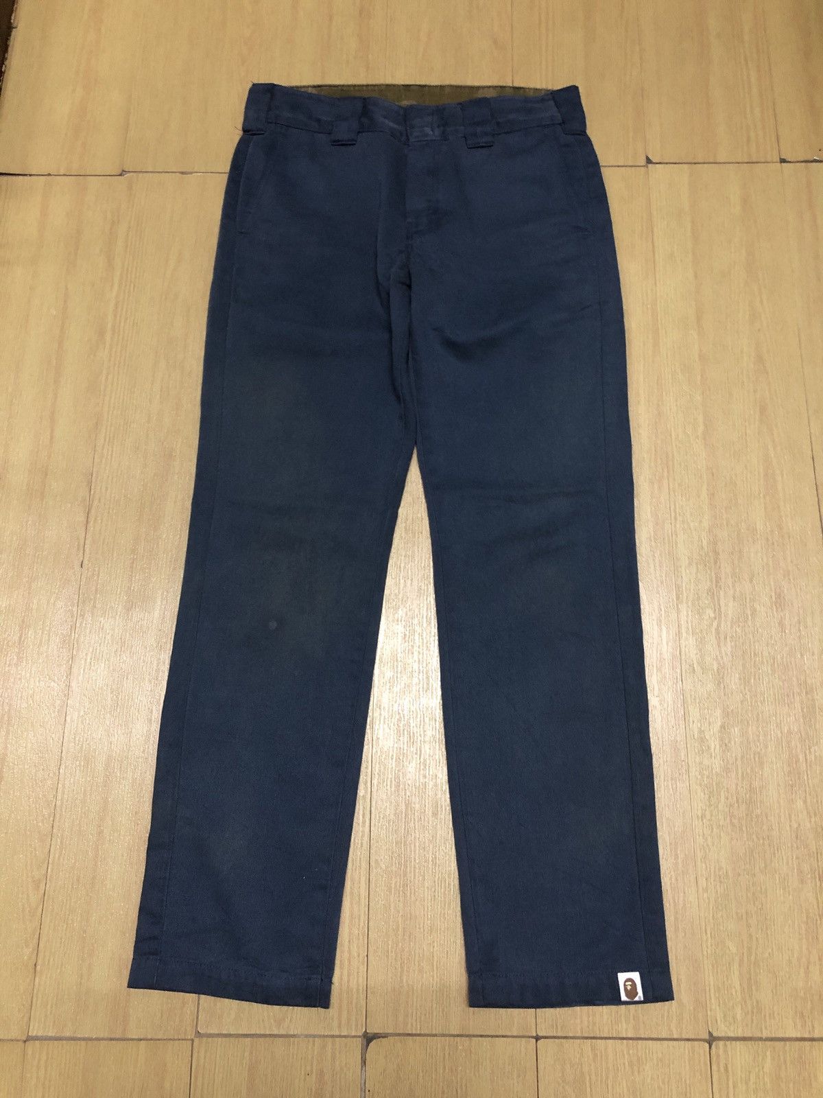 Bape A Bathing Ape Bape X Dickies Work Pants Size US 31 - 1 Thumbnail
