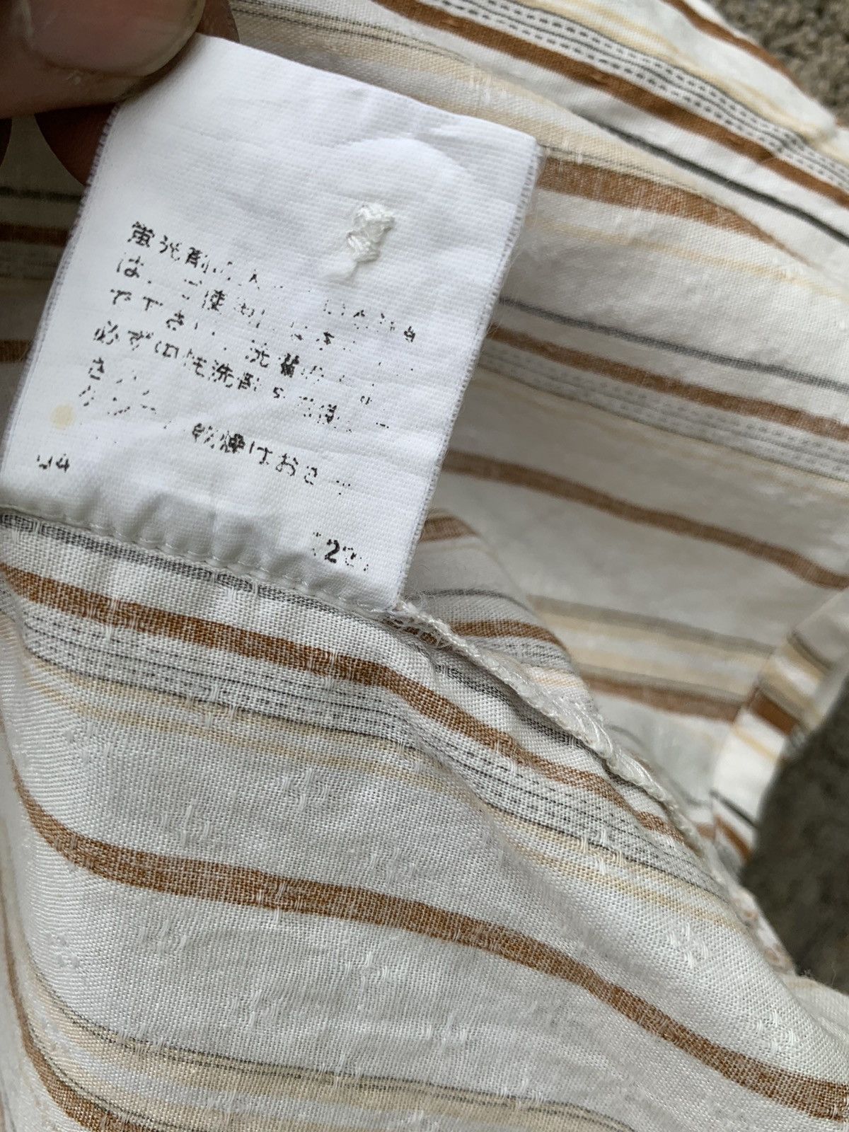 Japanese Brand PPFM Buttons Up Striped Shirt Size US M / EU 48-50 / 2 - 13 Thumbnail