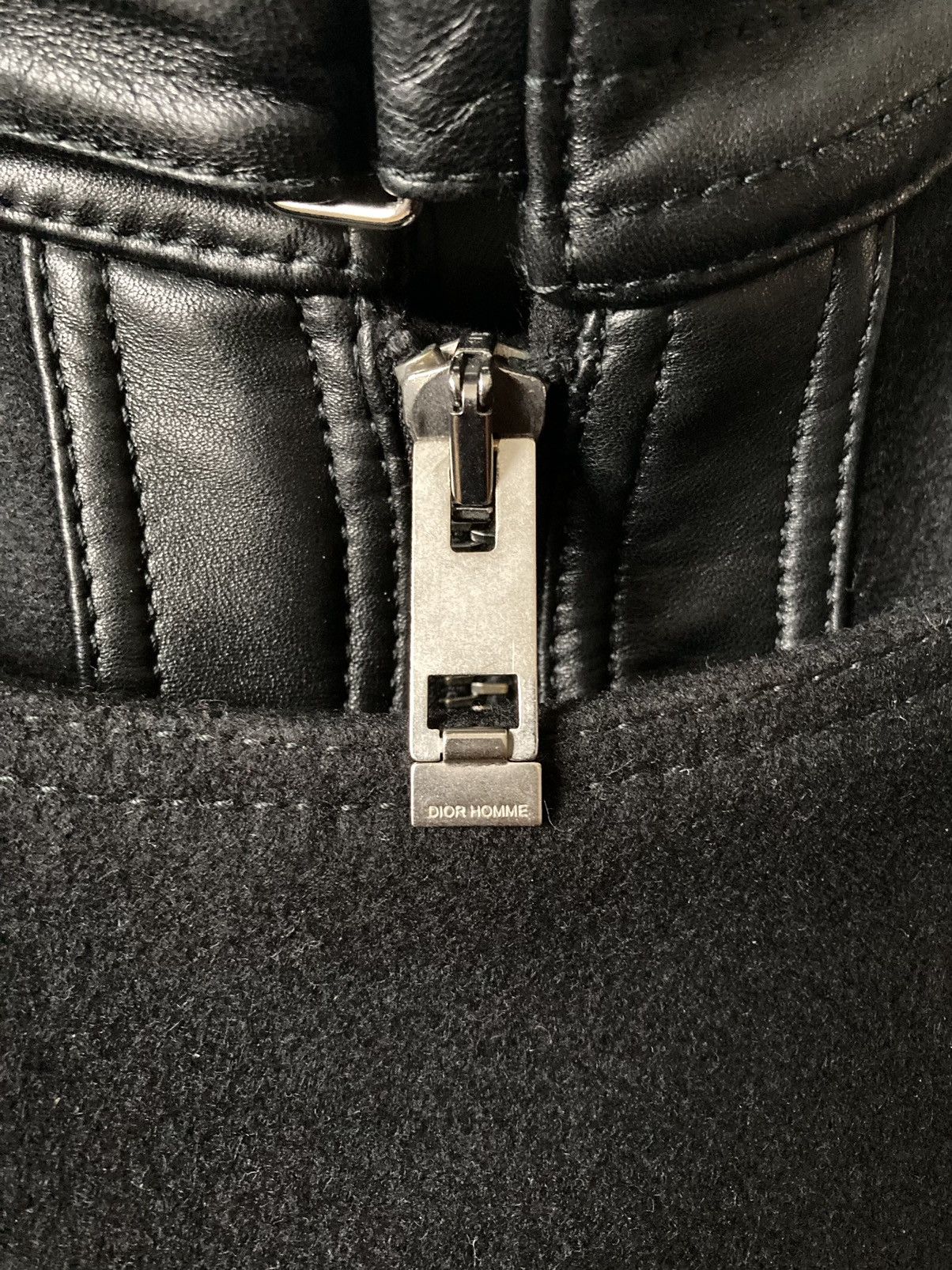 Dior × Hedi Slimane A/W 2004 “VOTC” Biker Jacket Size US L / EU 52-54 / 3 - 9 Thumbnail