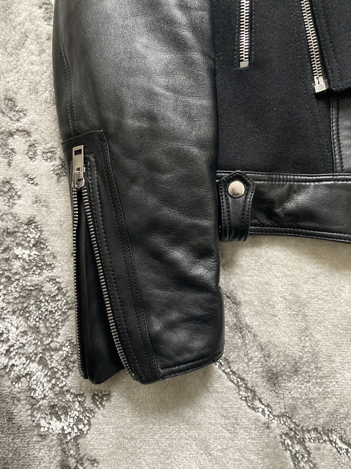 Dior × Hedi Slimane A/W 2004 “VOTC” Biker Jacket Size US L / EU 52-54 / 3 - 13 Thumbnail