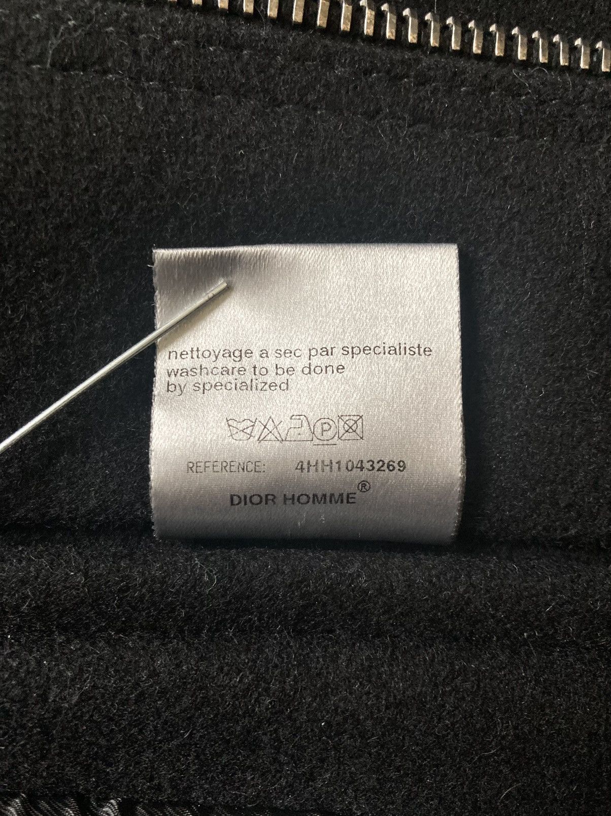Dior × Hedi Slimane A/W 2004 “VOTC” Biker Jacket Size US L / EU 52-54 / 3 - 19 Thumbnail