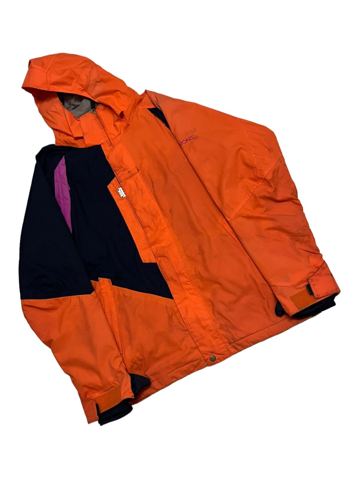 Sessions Rare Designer Sessions Orange Jacket With Rescue Reflector Size US L / EU 52-54 / 3 - 2 Thumbnail