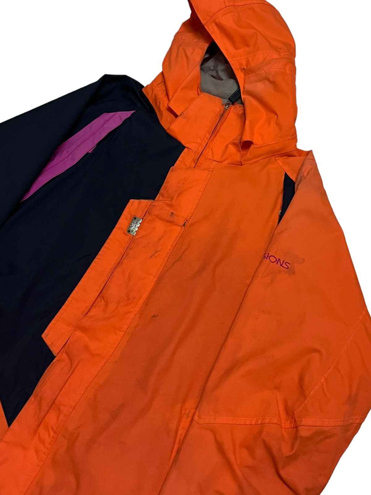 Sessions Rare Designer Sessions Orange Jacket With Rescue Reflector Size US L / EU 52-54 / 3 - 4 Thumbnail
