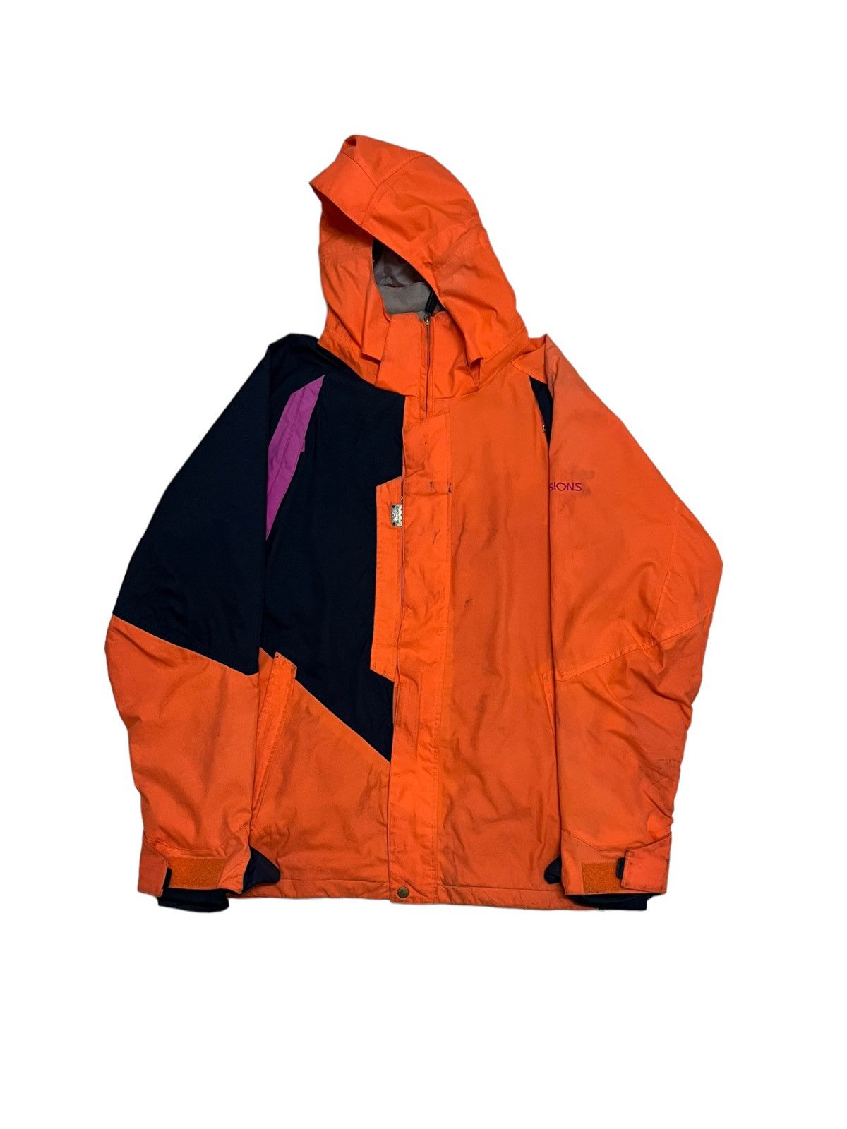 Sessions Rare Designer Sessions Orange Jacket With Rescue Reflector Size US L / EU 52-54 / 3 - 1 Thumbnail