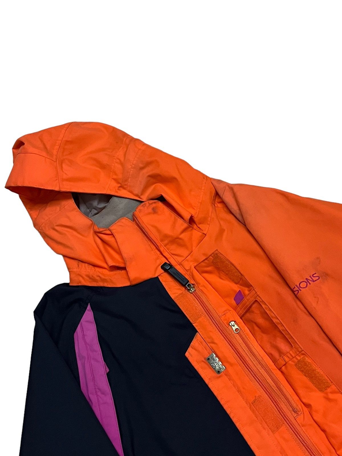 Sessions Rare Designer Sessions Orange Jacket With Rescue Reflector Size US L / EU 52-54 / 3 - 5 Thumbnail